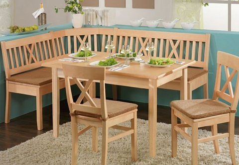 SCHÖSSWENDER Dekokissen »Linz«, (5 St., Breite: 45 sowie 31 cm), 5-tlg. kaufen