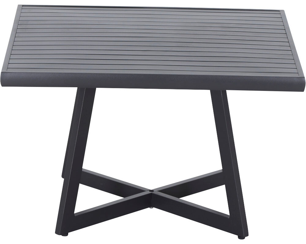 Siena Garden Beistelltisch »Alexis«, (1 St.), BxTxH: 70x70x45 cm, Aluminium, matt anthrazit