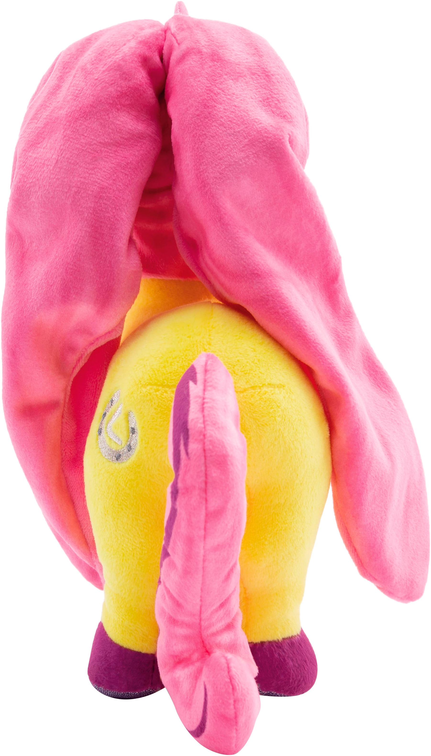 Nici Kuscheltier »Lissy PONY, Einhorn Dilara gelb-pink, 22 cm«, stehend