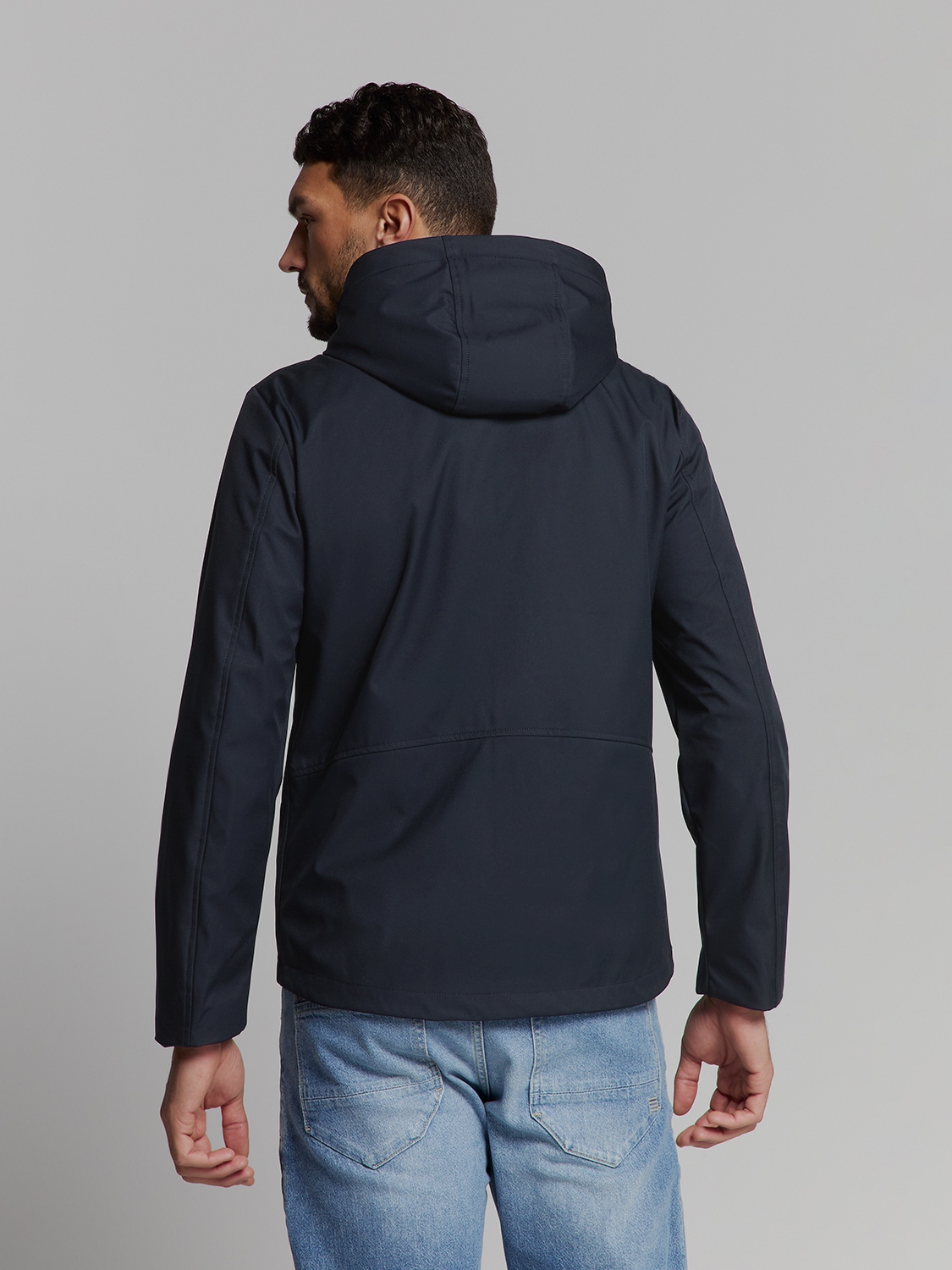 NO EXCESS Kurzjacke »No Excess Jacke mit abnehmbarer kapuze«