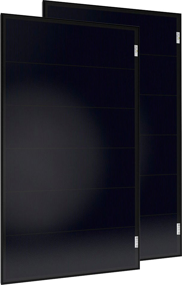 offgridtec Solaranlage »MobileBlack L 310W/30A MPPT DUO Laderegler OLP PERC Solarmodul«, (Set), für Wohnmobile mit einzigartigen Moduldesign