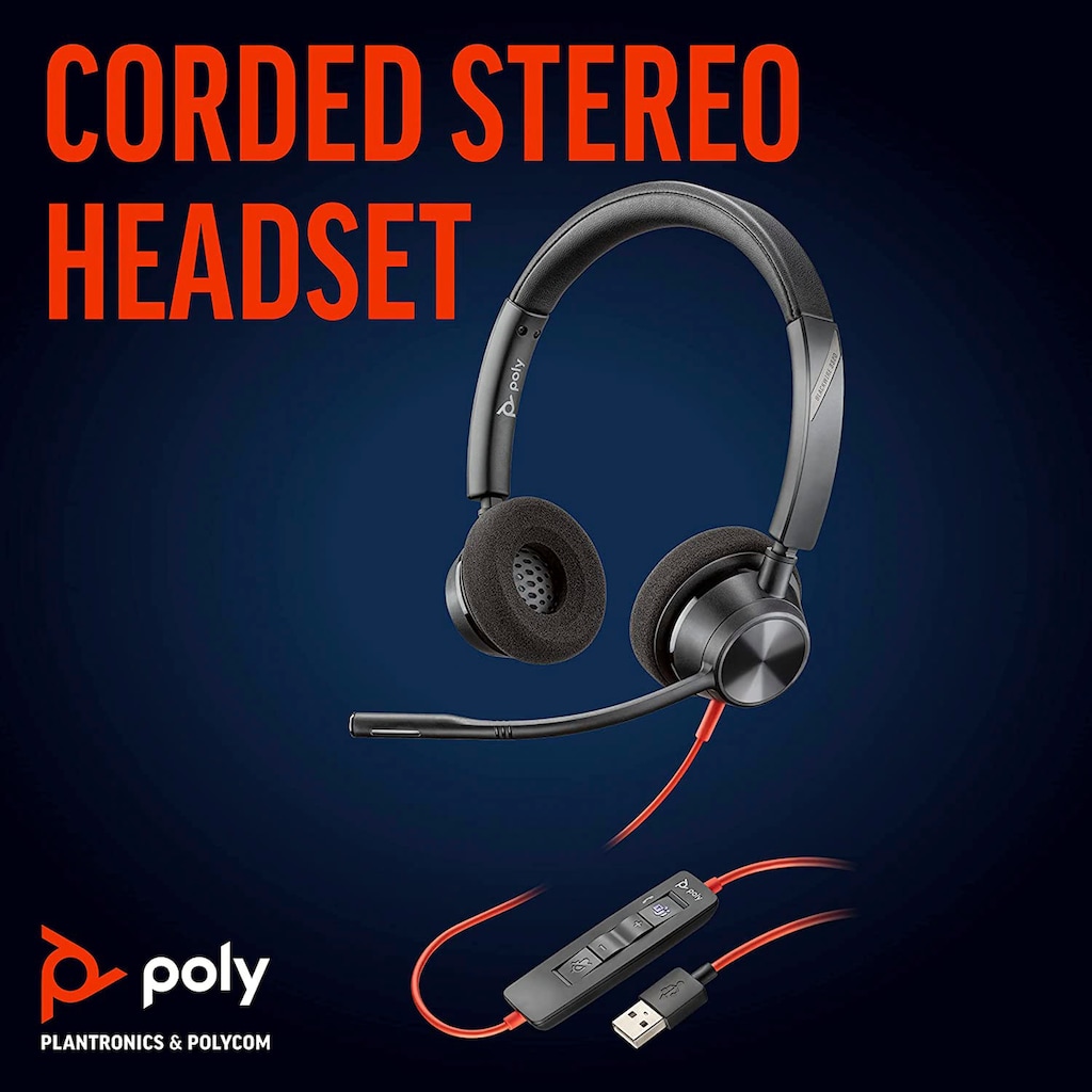 Poly Headset »BLACKWIRE 3320«