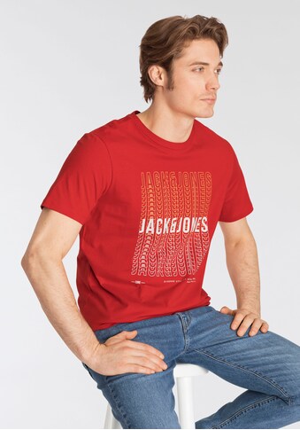 Jack & Jones T-Shirt »CYBER TEE«, mit Logoprint kaufen