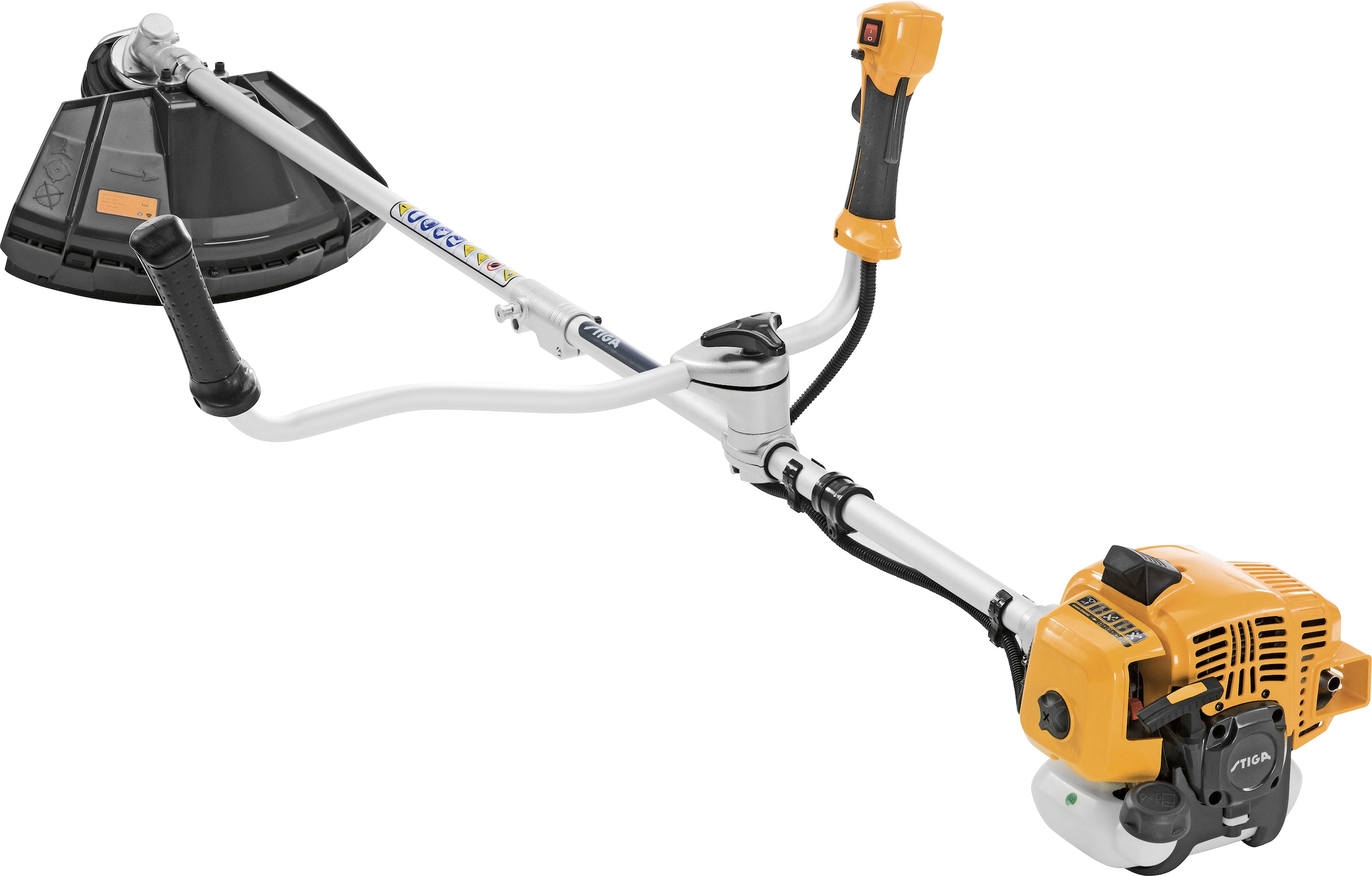 STIGA GARDEN Benzin-Motorsense »BC 330 AB«, 3-Zahn-Messer, Tragegurt