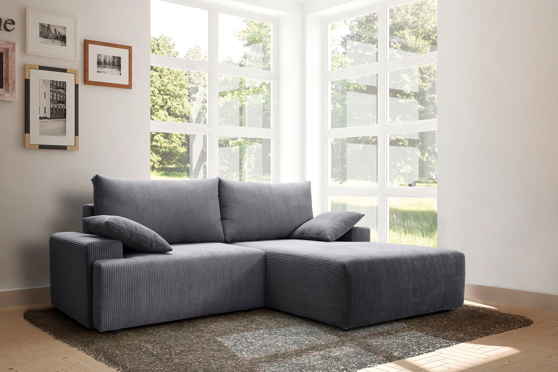 exxpo - sofa fashion Ecksofa »Orinoko, aktuelles Design und hoher Sitzkomfo günstig online kaufen