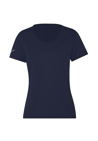 T-Shirt »TRIGEMA T-Shirt DELUXE Baumwolle mit Kristallsteinen«