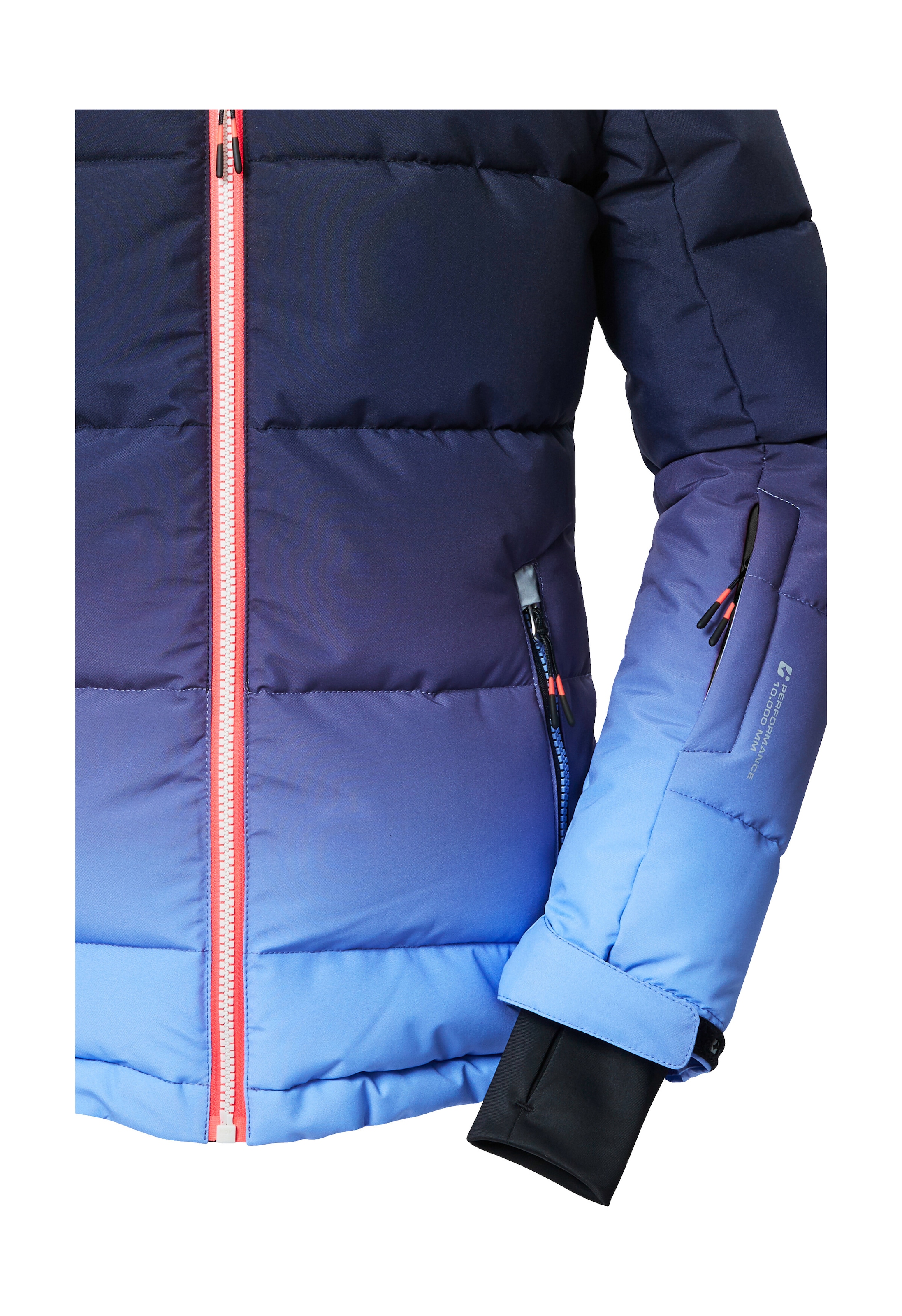 Killtec Skijacke »KSW 330 GRLS SKI QLTD JCKT« Wasserabweisende Winterjacke, atmungsaktiv, verstellbare Kapuze