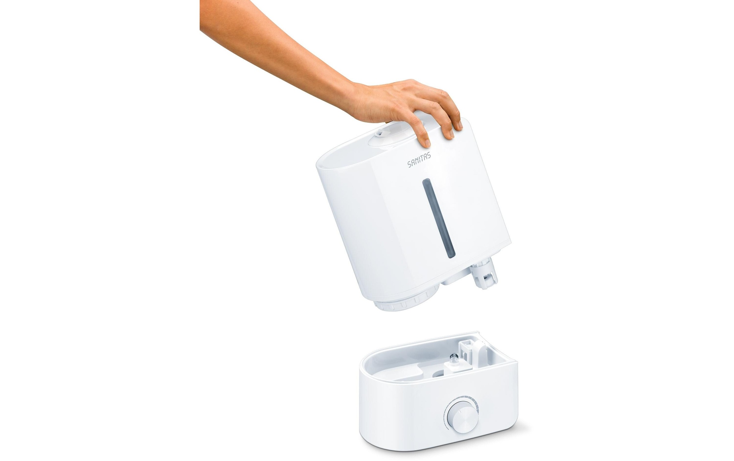 Sanitas Luftbefeuchter »SLB 40 Weiss« 4 l Wassertank