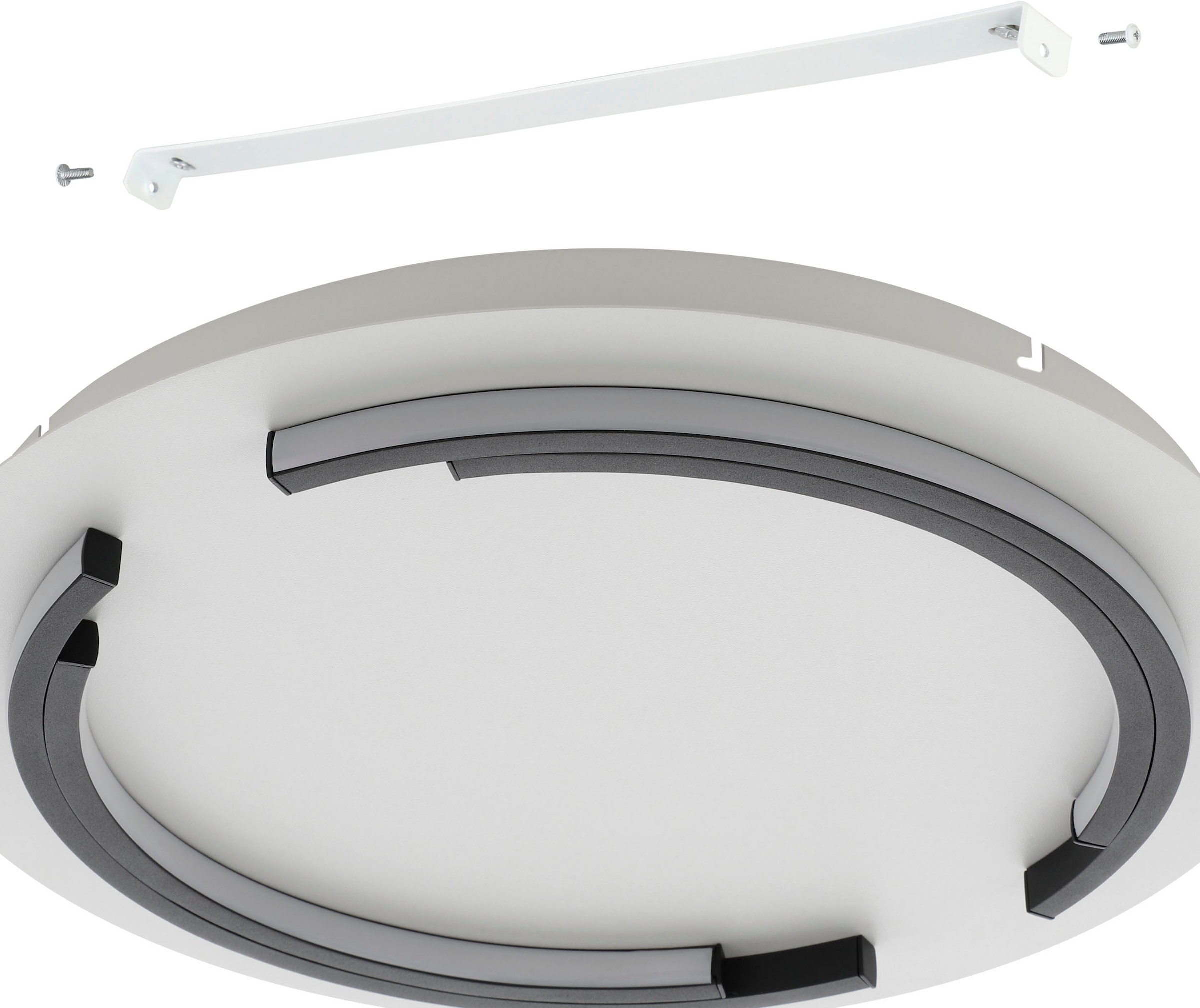 EGLO Deckenleuchte »ZAMPOTE«, Leuchtmittel LED-Modul   LED fest integriert, günstig online kaufen