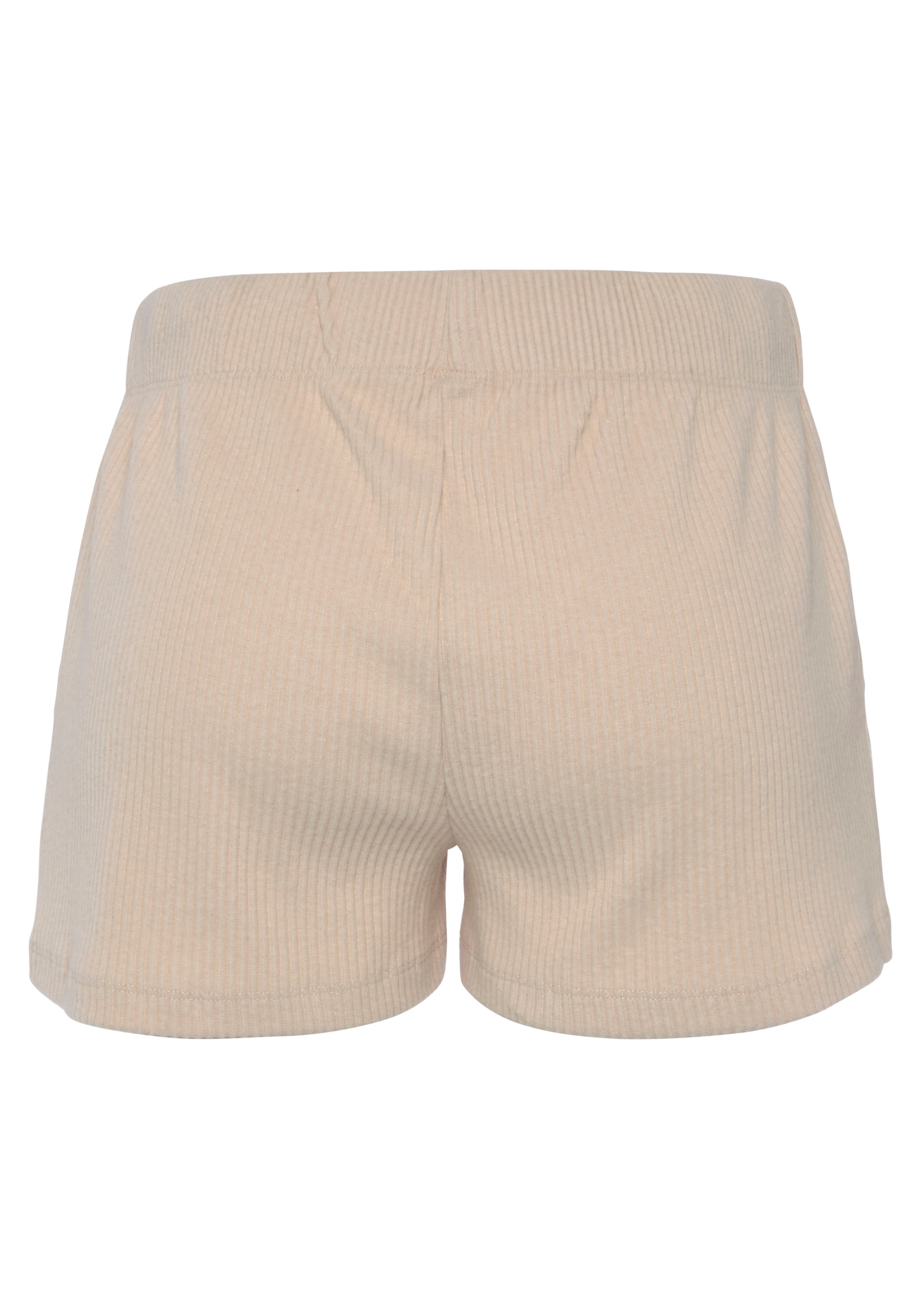 s.Oliver Sweatshorts »- Kurze Hose aus Ripp-Qualität«, mit seitlichen Taschen, Loungeanzug