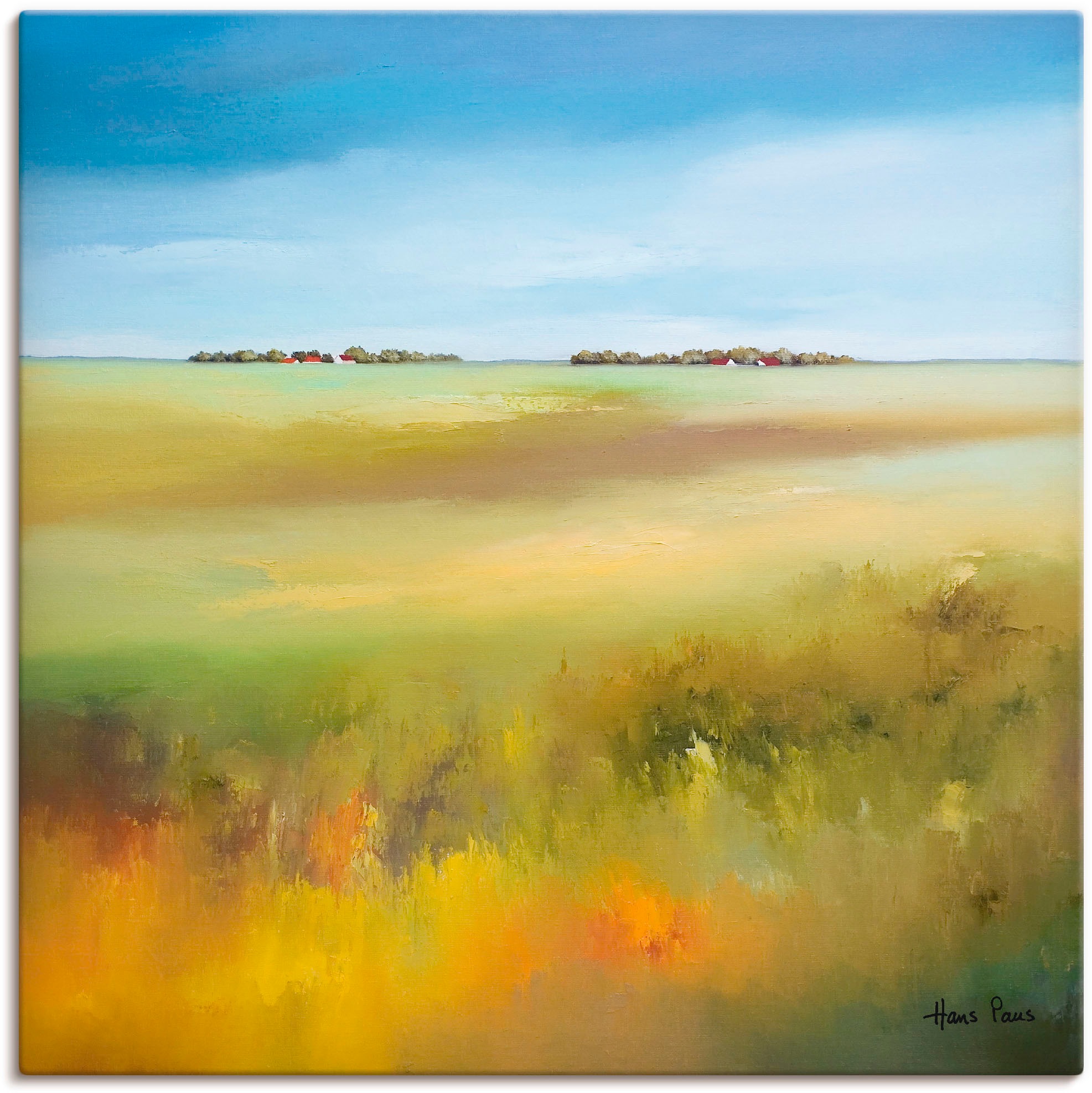 Artland Wandbild »Landschaft I« Felder 1 Stk. tlg. als Leinwandbild, Poster günstig online kaufen