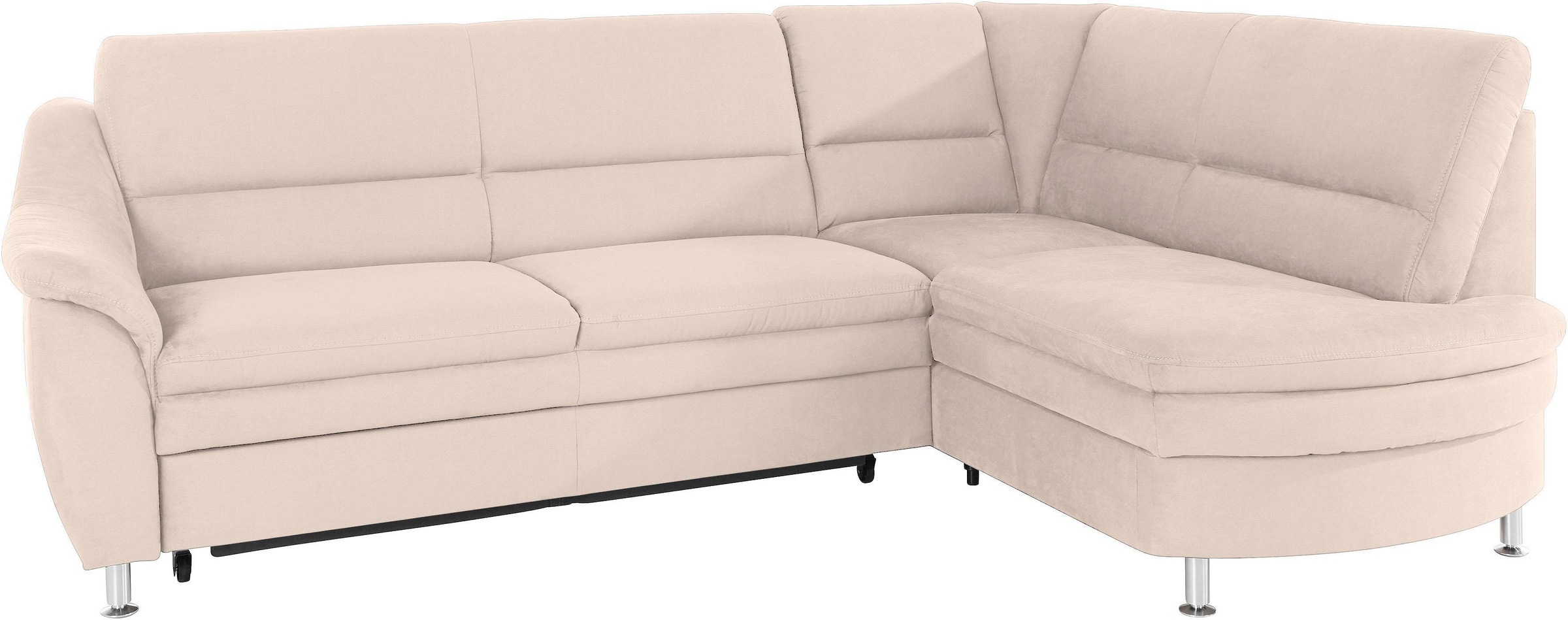 Places of Style Ecksofa »Cardoso L-Form«, Federkern, wahlweise mit Bett, Sc günstig online kaufen
