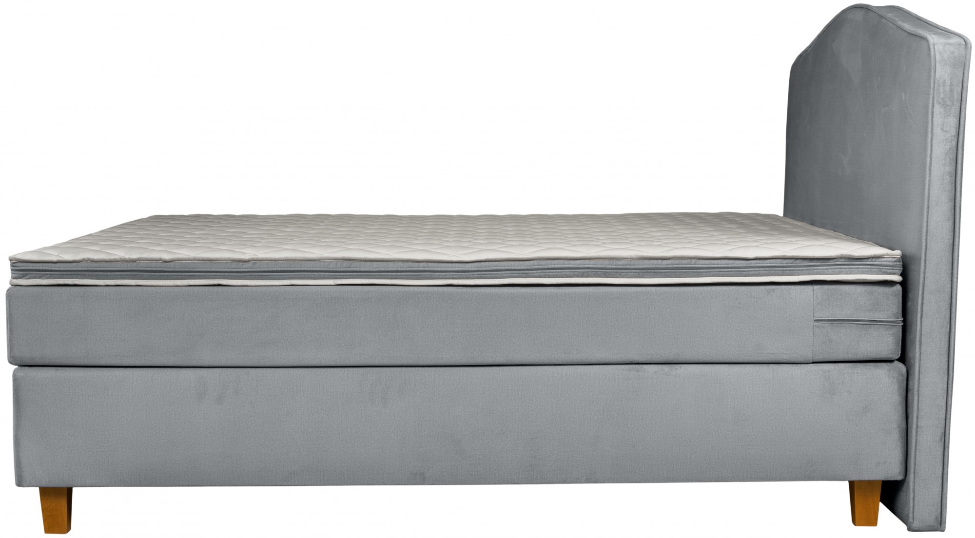INOSIGN Boxspringbett »Jalma«, Füße aus massiver Birke ; Inkl. Topper