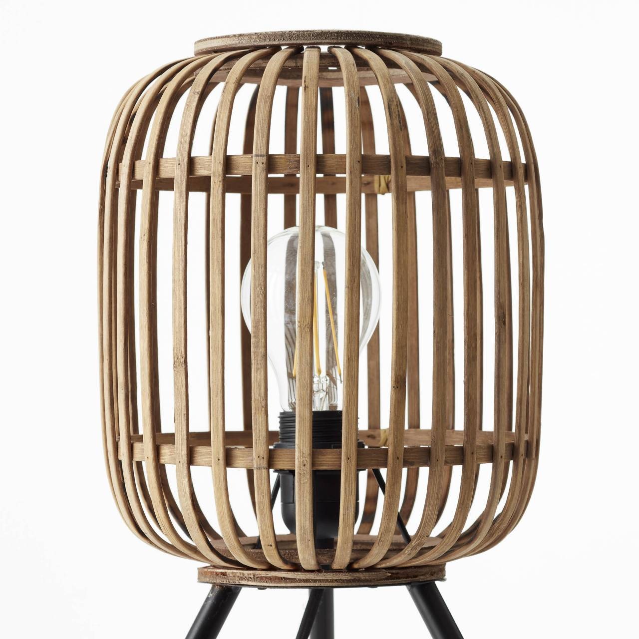 Brilliant Tischleuchte »Woodrow«, 1 flammig, Leuchtmittel E27 | ohne Leuchtmittel, Tischlampe
