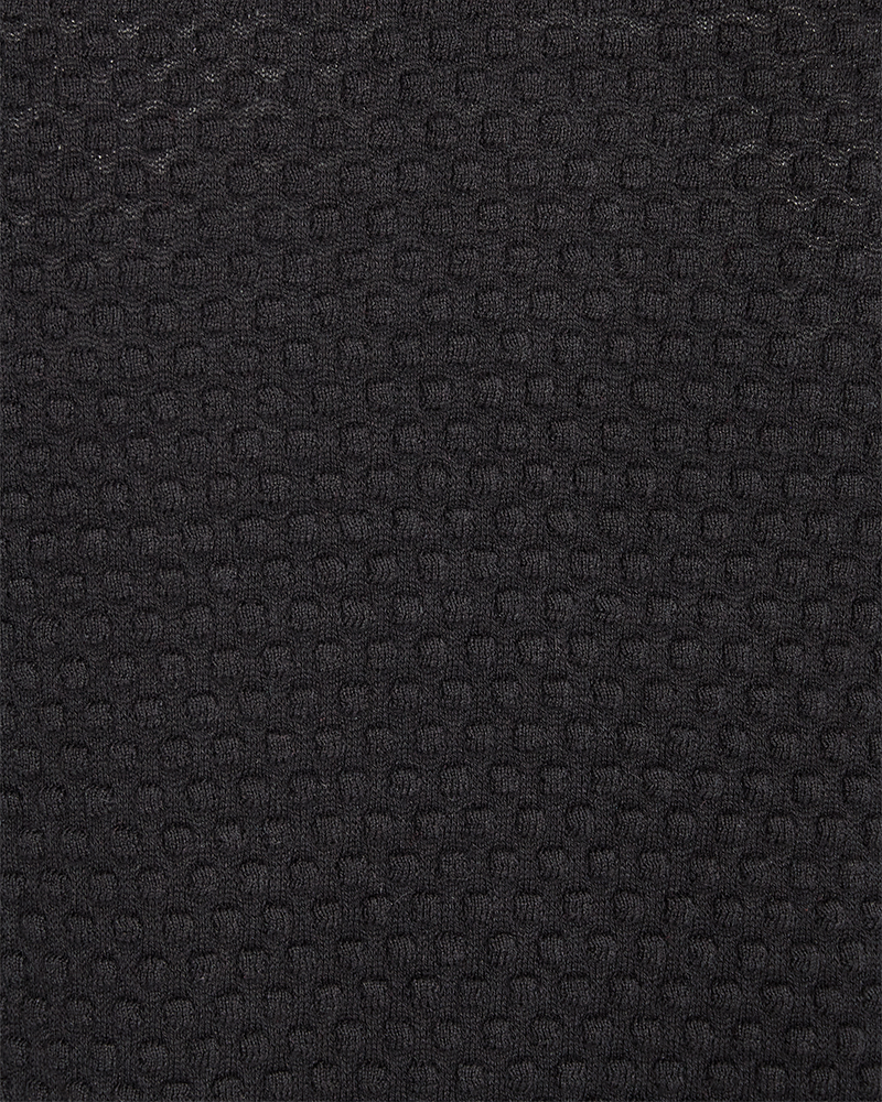 FREEQUENT Kurzarmpullover »FQDODO-PU-DOTTIE-SS«, mit schöner Struktur