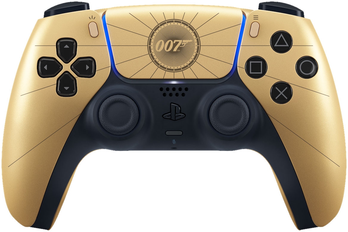 PlayStation 5 DualSense Wireless-Controller »007 First - Light Limited Edition Gold«