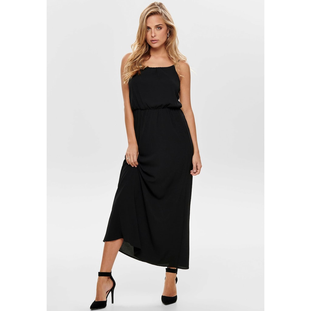 ONLY Maxikleid »ONLWINNER S/L MAXI DRESS NOOS PTM«, mit Spaghettiträger