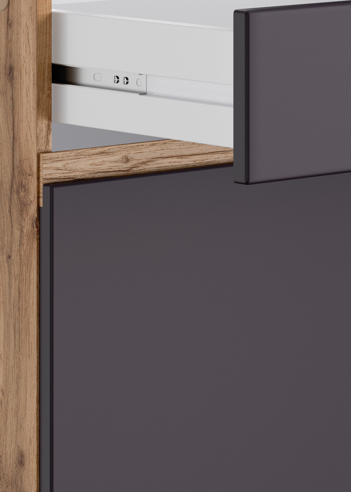 KOCHSTATION Unterschrank »KS-Riesa« Breite 120 cm, MDF-Fronten