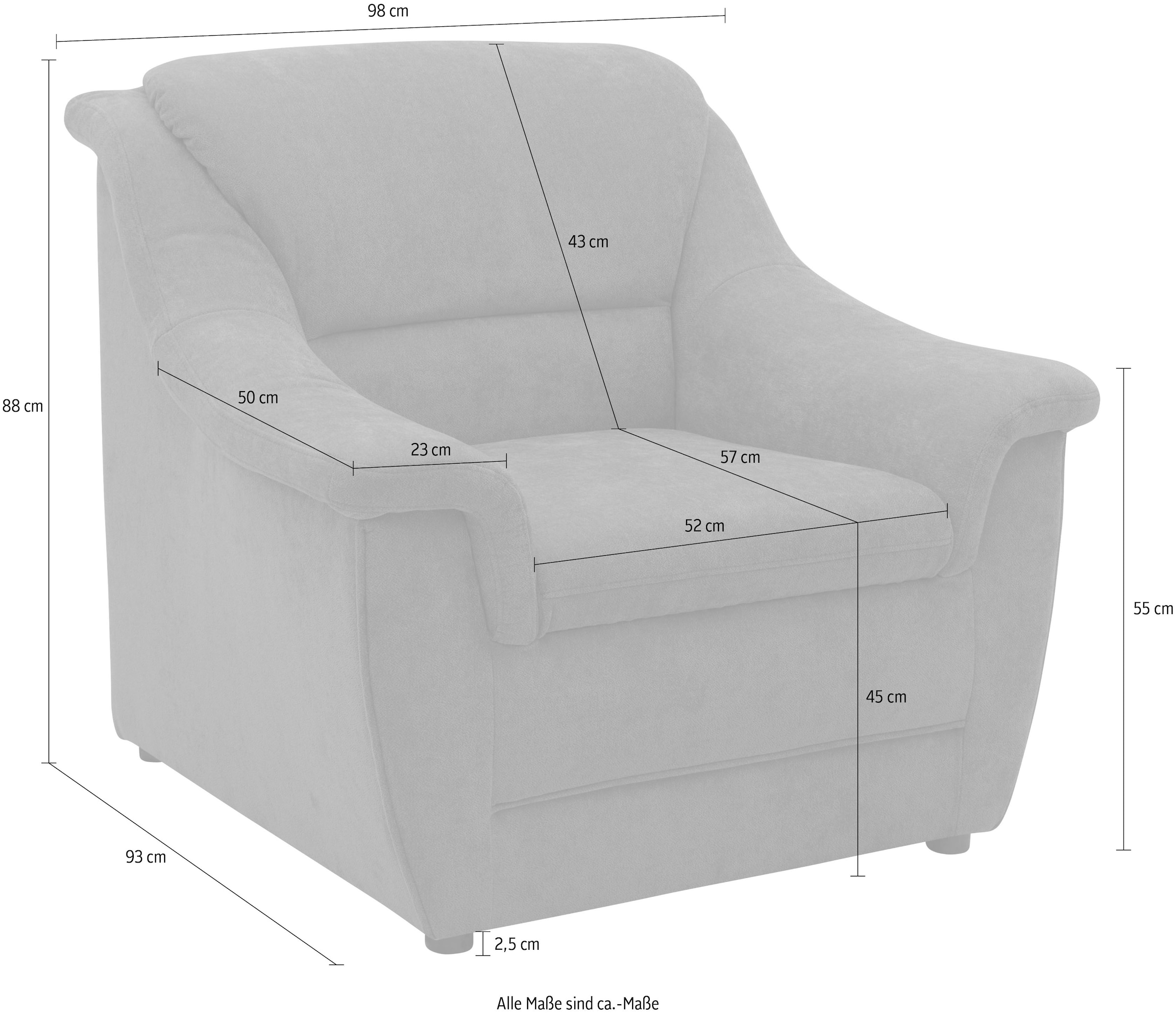 DOMO collection Sessel »Lale«