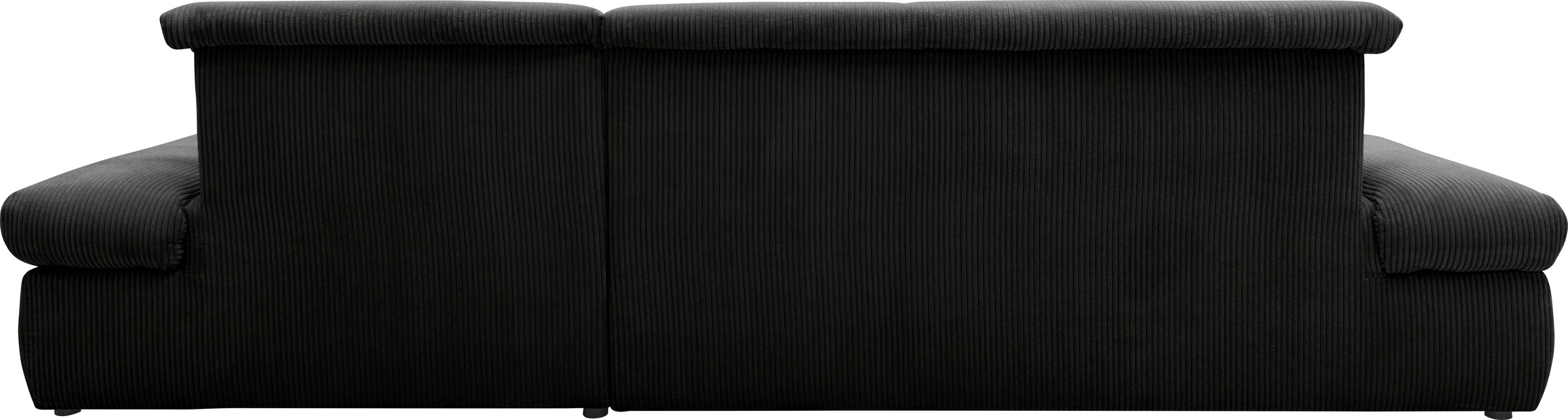 DOMO collection Ecksofa »Moric Luxus - B/T/H 300/172/80 cm, XXL-Format«, L-Form, 140kg Belastung/Sitz, in Cord, Chenille, Kunstleder