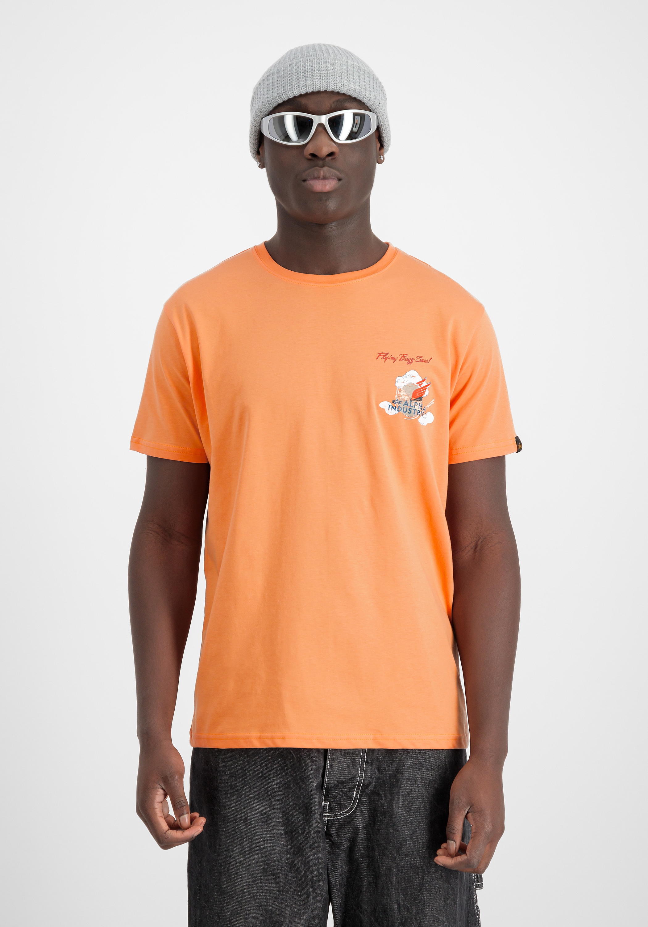 Alpha Industries T-Shirt »Alpha Industries Men - T-Shirts Flying Buzz Small Logo T«