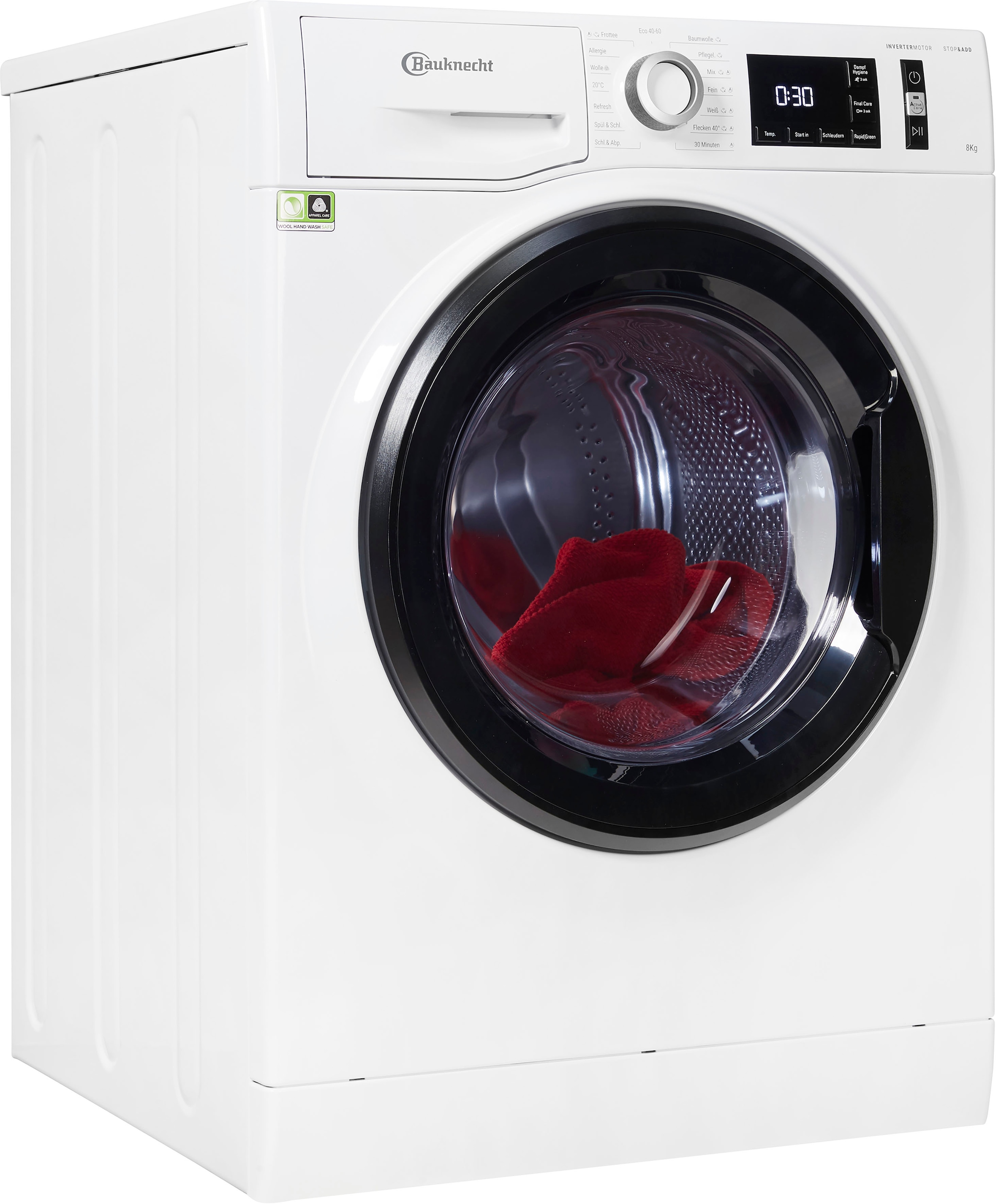 BAUKNECHT Waschmaschine Rechnung »Super 8421«, Herstellergarantie 8421, Jahre Eco auf Eco 1400 kg, Super kaufen 4 U/min, 8