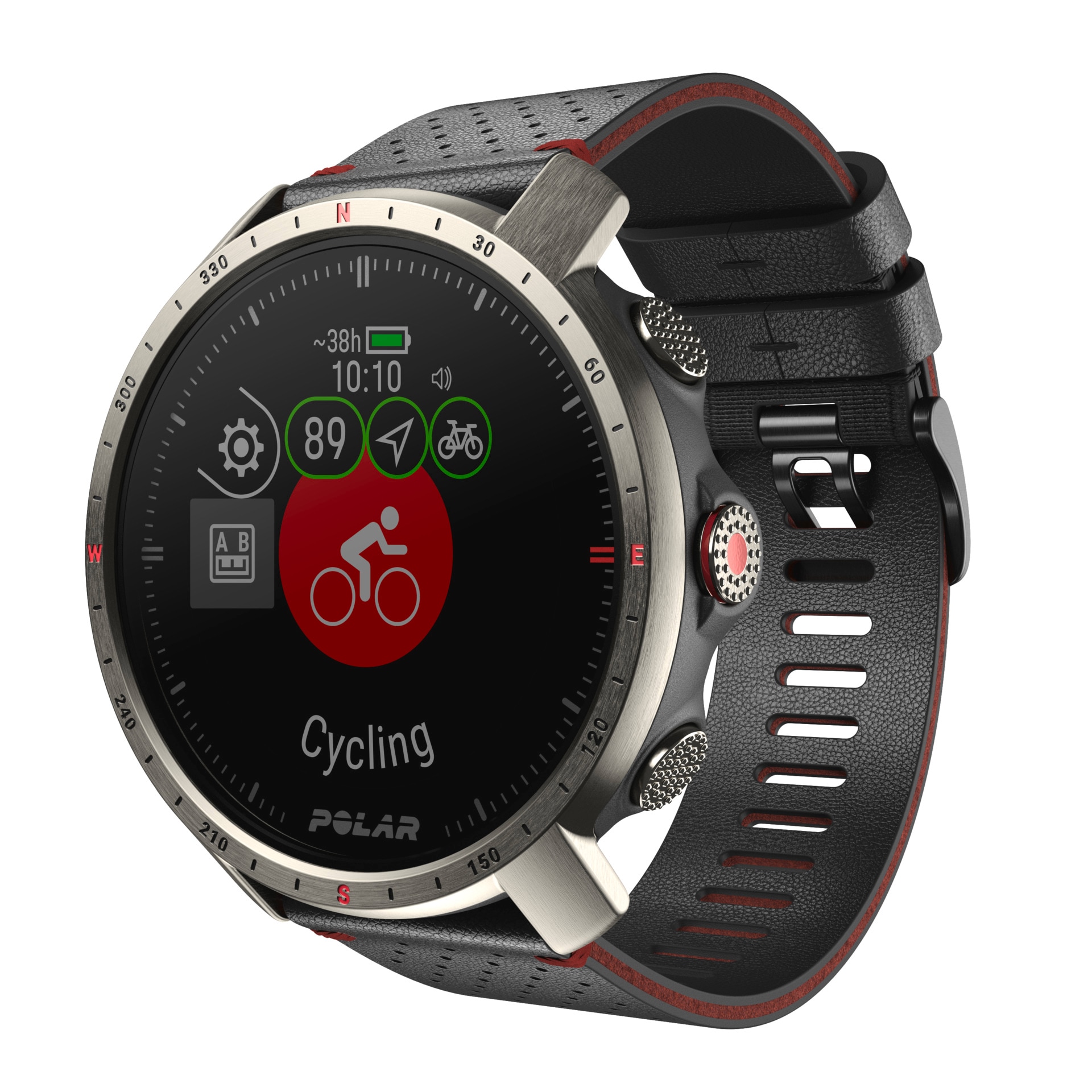 Polar Smartwatch »GRIT X PRO«, (3,05 cm / 1,2 Zoll), Proprietär, 0,064 GB, GPS Navigation 10 ATM)