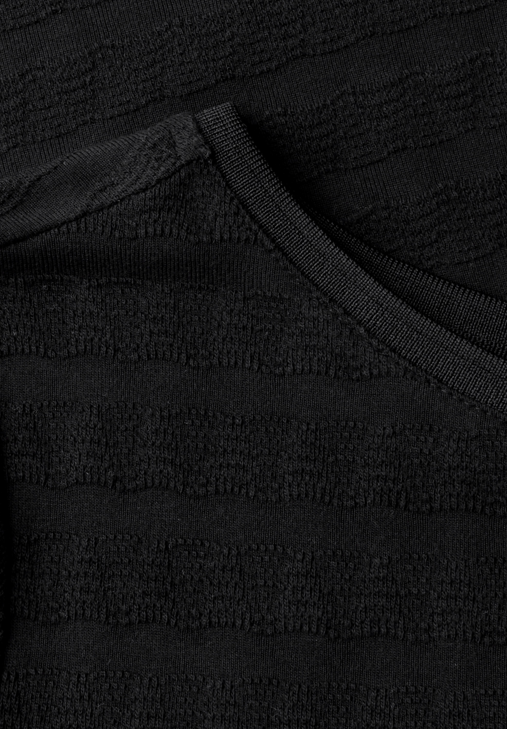 STREET ONE T-Shirt, mit Struktur Muster