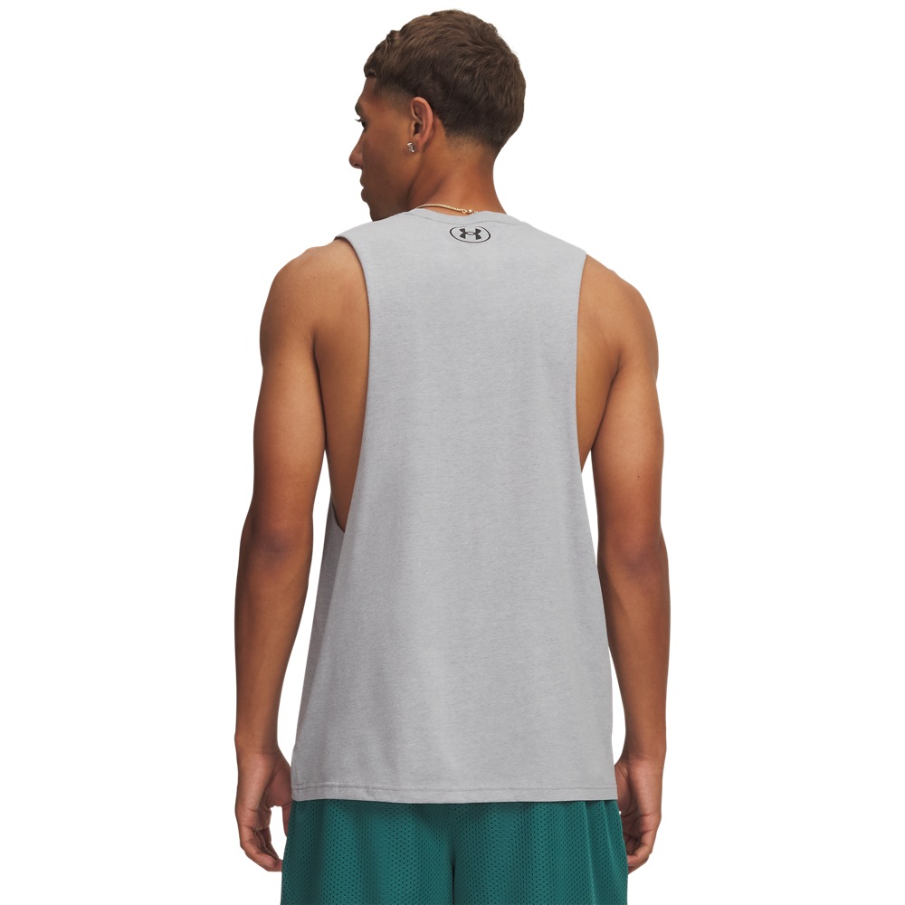 Under Armour® Trainingstop »UA LEFT CHEST CUT OFF TANK« 1 tlg. sportliche Schnittform, für Trainingseinheiten, leichtes Design