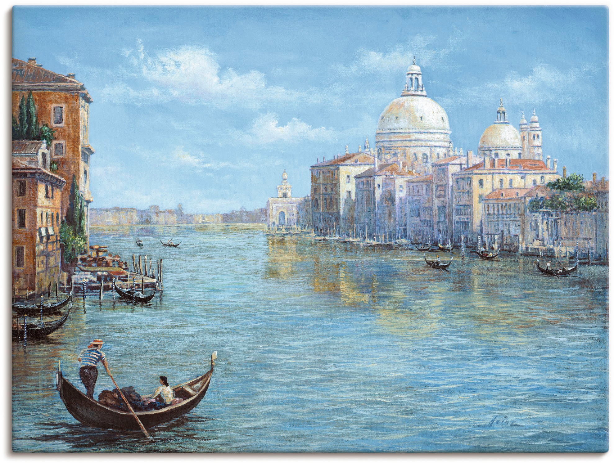 Artland Wandbild »Venedig« Europa 1 Stk. tlg. als Leinwandbild, Poster, Wan günstig online kaufen