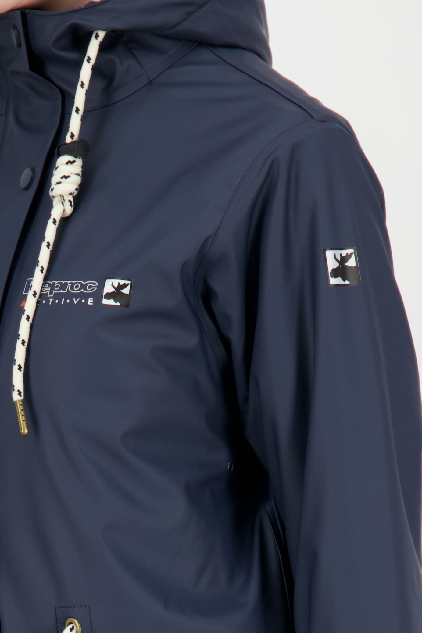 DEPROC Active Regenjacke »Friesennerz ELLESMERE WOMEN« auch in Großen Größen erhältlich