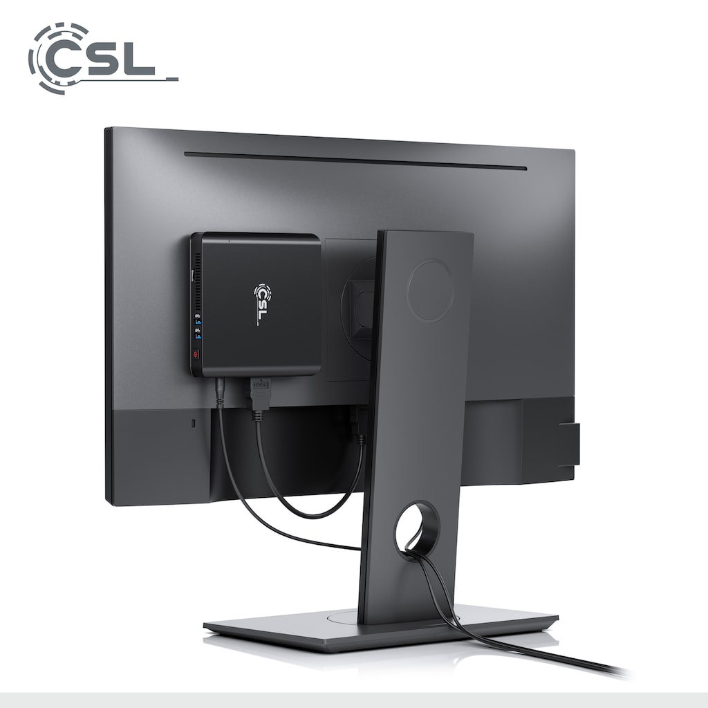 CSL Mini-PC »Narrow Box Ultra HD Compact v5«