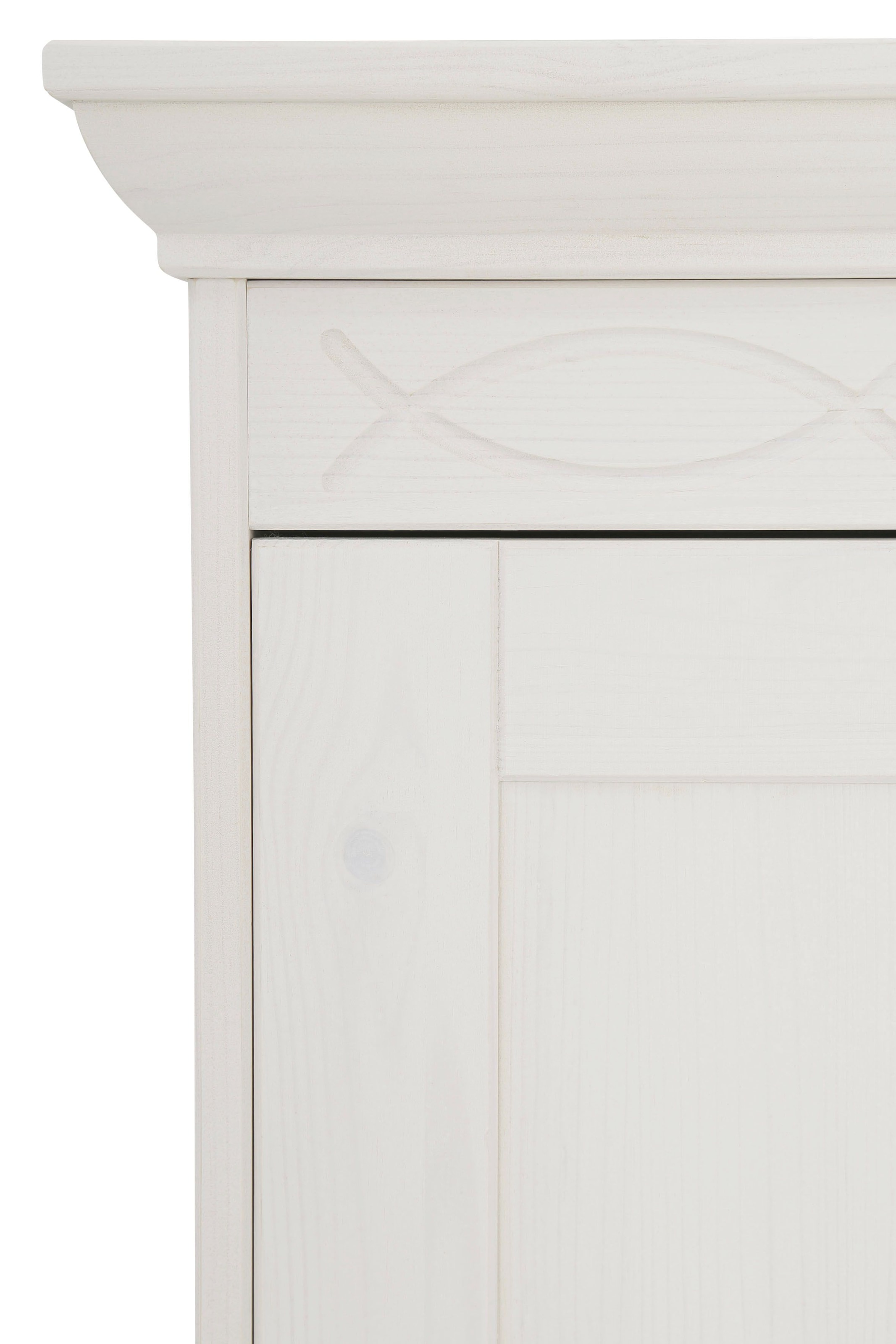 Home affaire Drehtürenschrank »Indra«, (3 Breiten: 100/145/233 cm H/T ca.187/54 cm), aus massiver Kiefer, mit Spiegel bei der 3- und 5trg.Variante