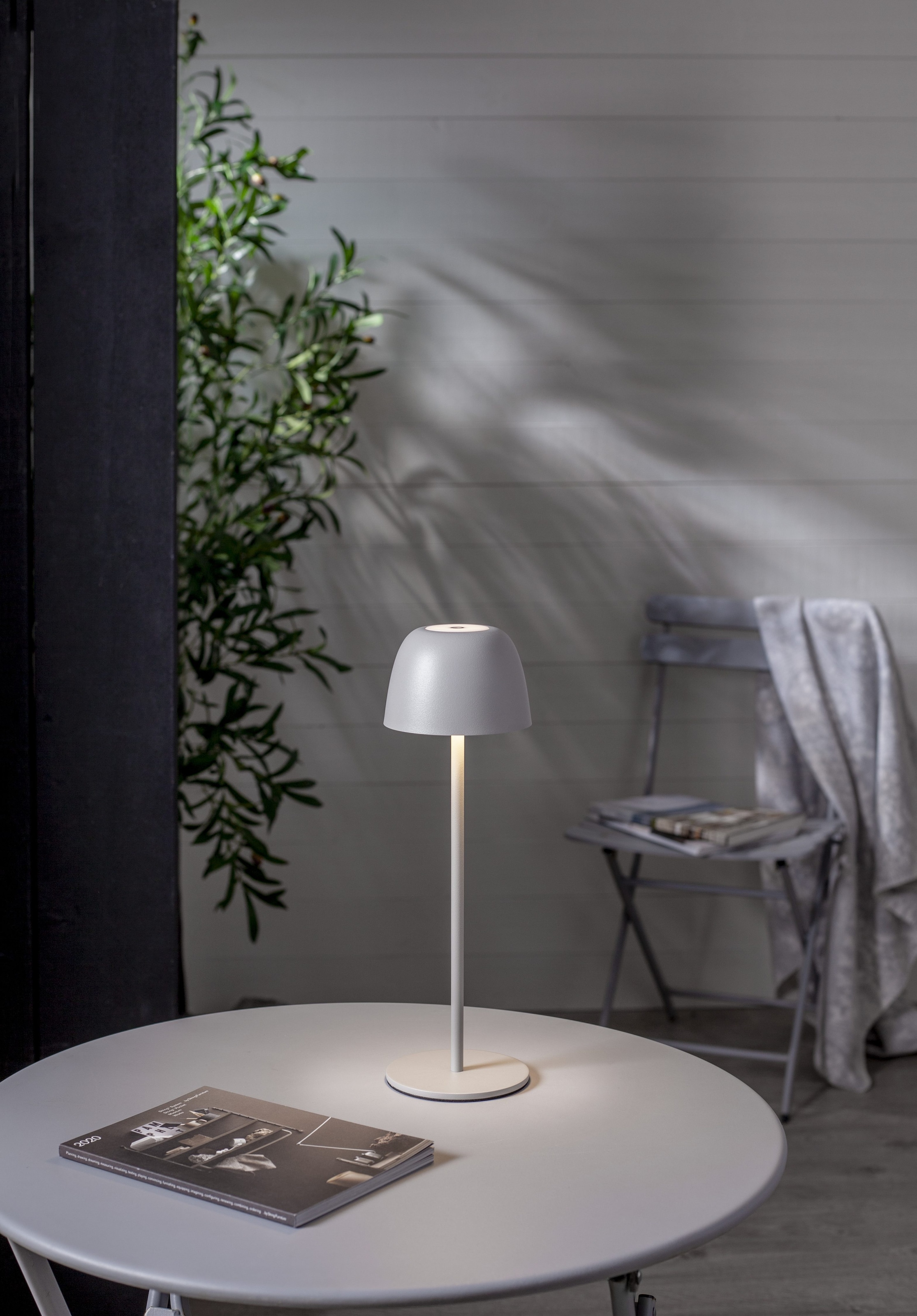 Parforce Traditional Hunting LED Tischleuchte »Tischlampe Ronda« LED-Board 1 Stk. Neutralweiß Akku-Tischleuchte, Touch-Dimmer, USB-C-Ladekabel, für innen und außen