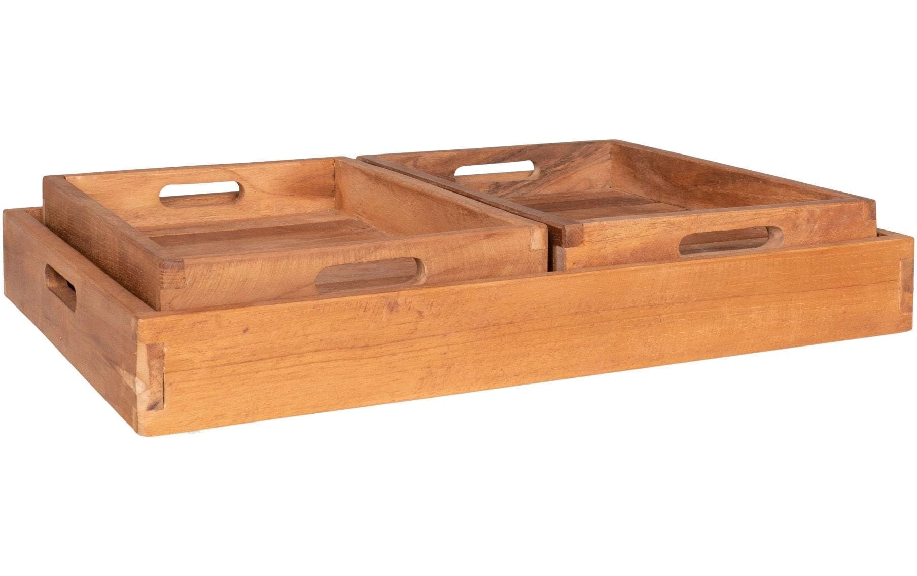 House Nordic Tablett »Faro 3-er Set«