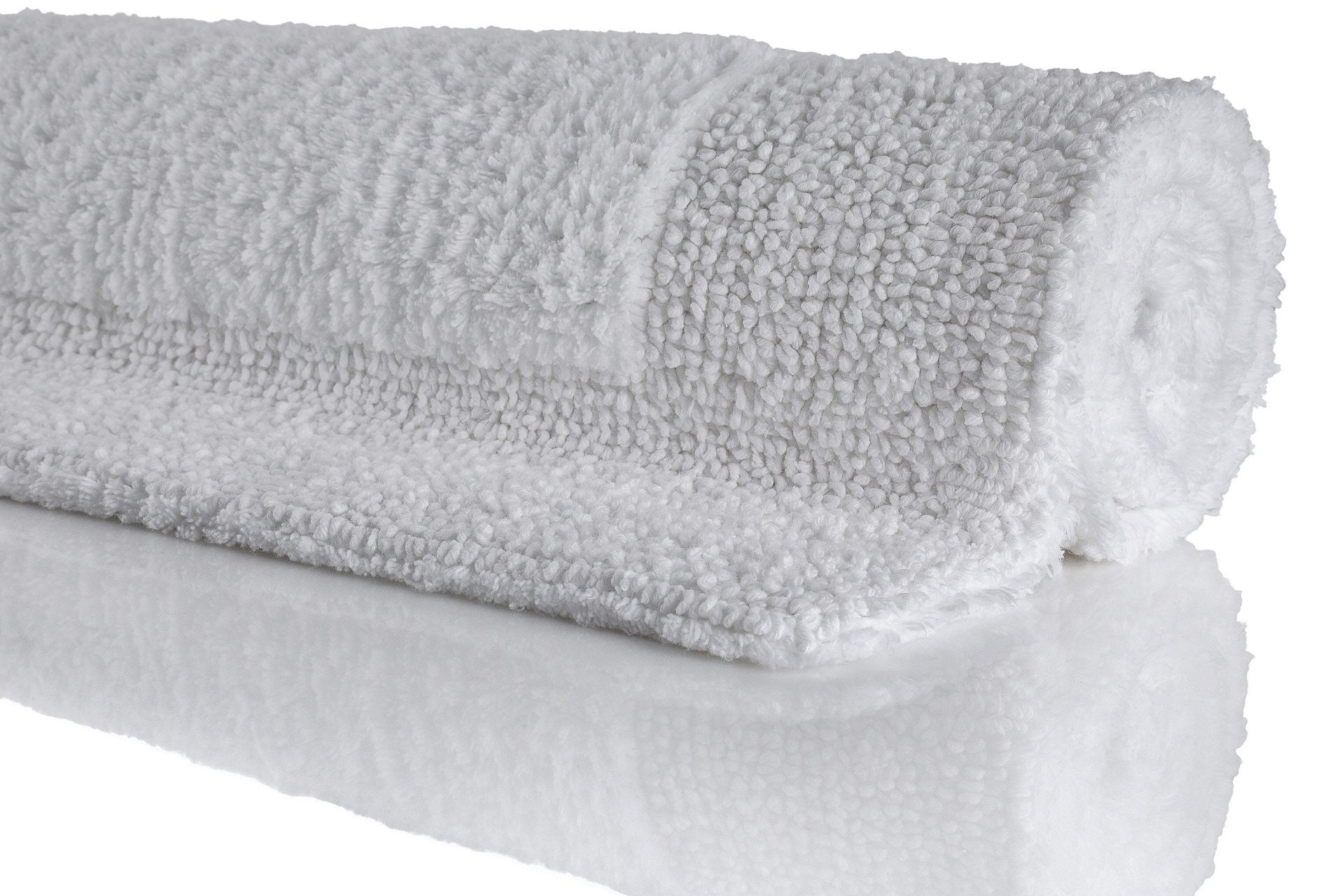 Wecon home Basics Badematte »Finn«, waschbar, robust, saugfähig, pflegeleicht, Baumwolle, Hoch-Tief-Effekt