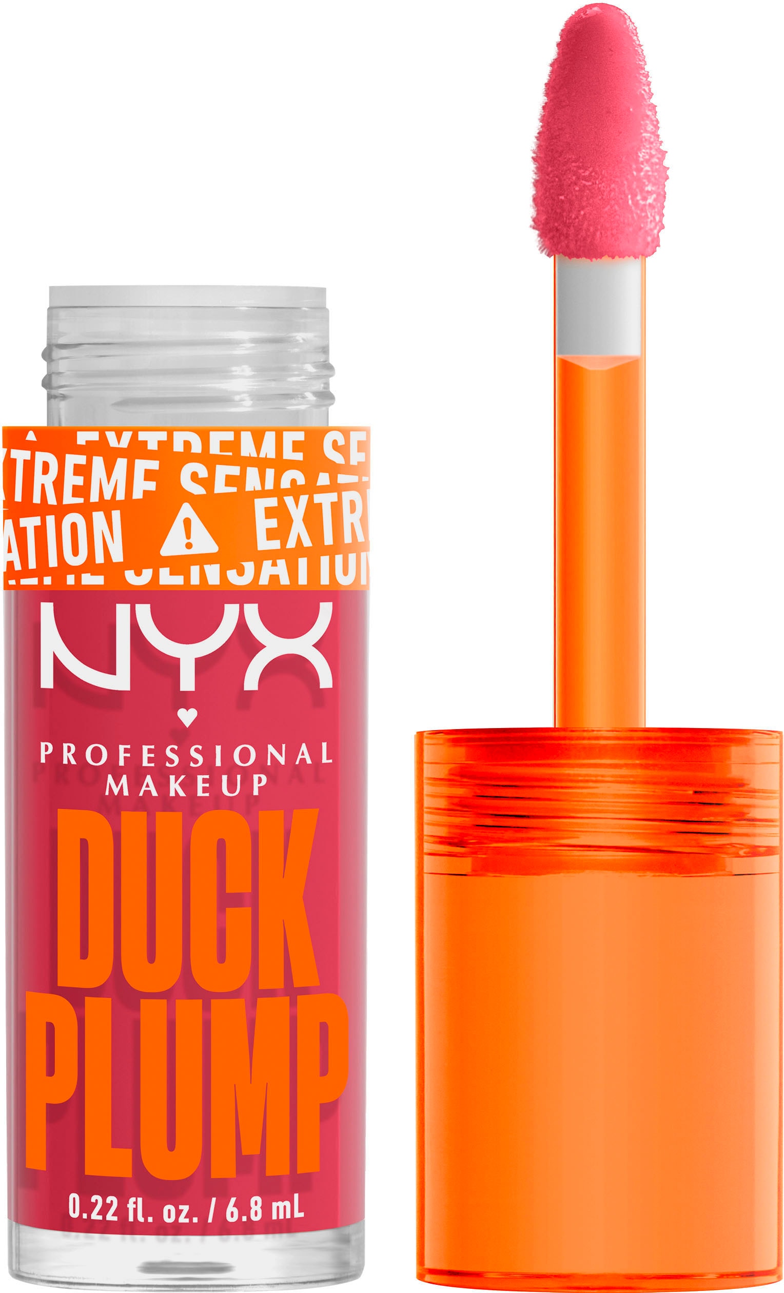 NYX Lipgloss »NYX Professional Makeup Duck Plump Strike a Rose«, mit Collagen