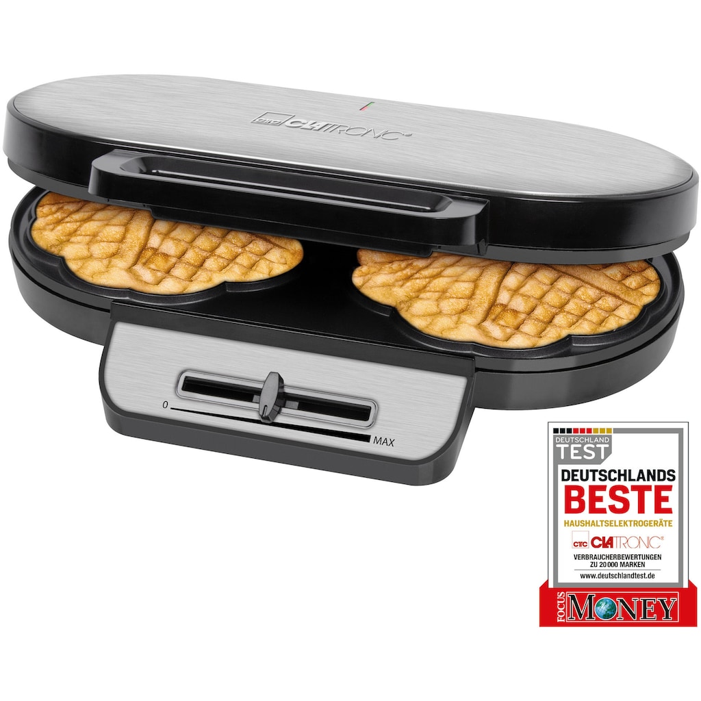 CLATRONIC Waffeleisen »WA 3745«, 1200 W