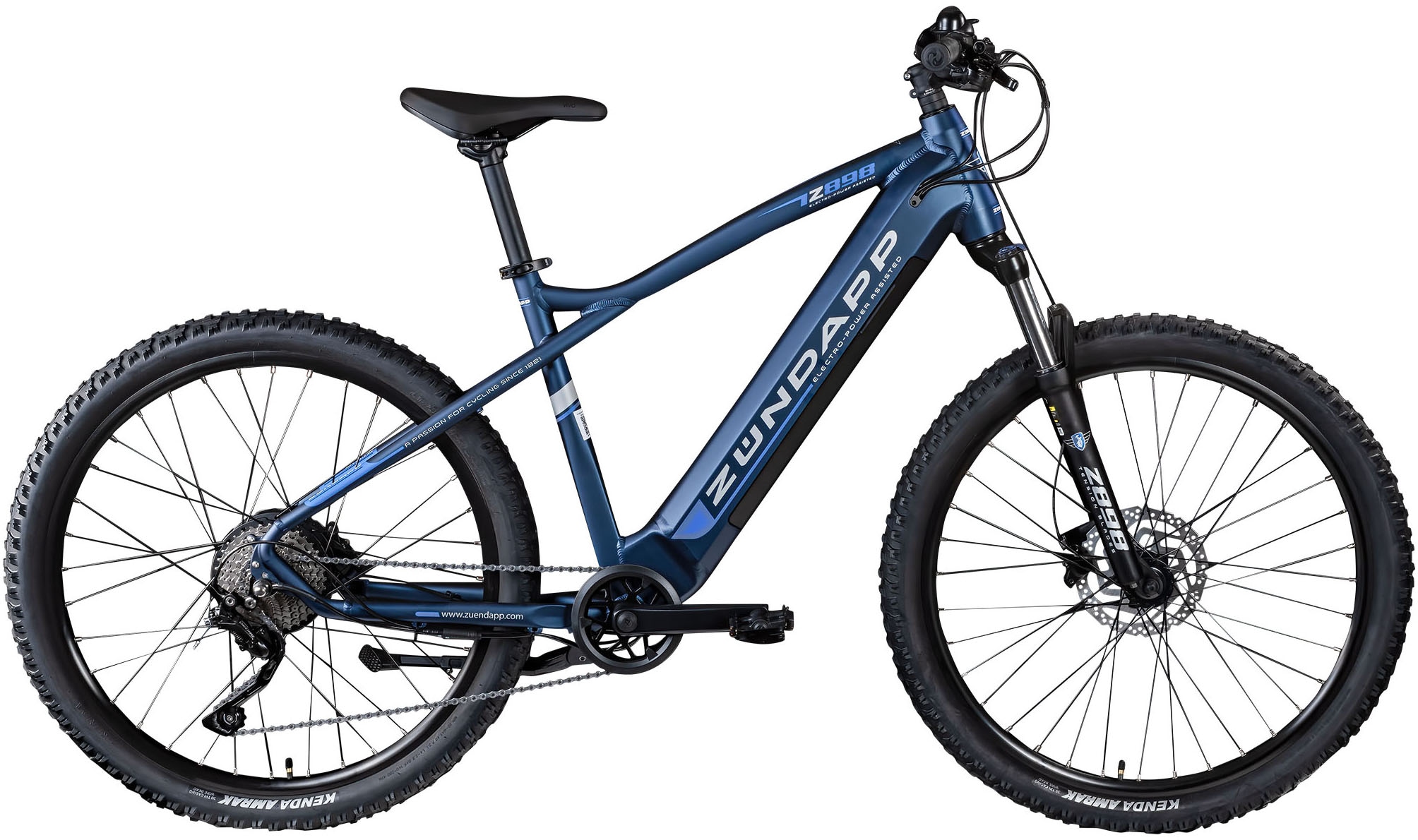 Zündapp E-Bike »Z898«, 24 Gang, Heckmotor 250 W, E-Bike E Mountainbike 27,5 Zoll Pedelec 170 - 190 cm Hardtail MTB