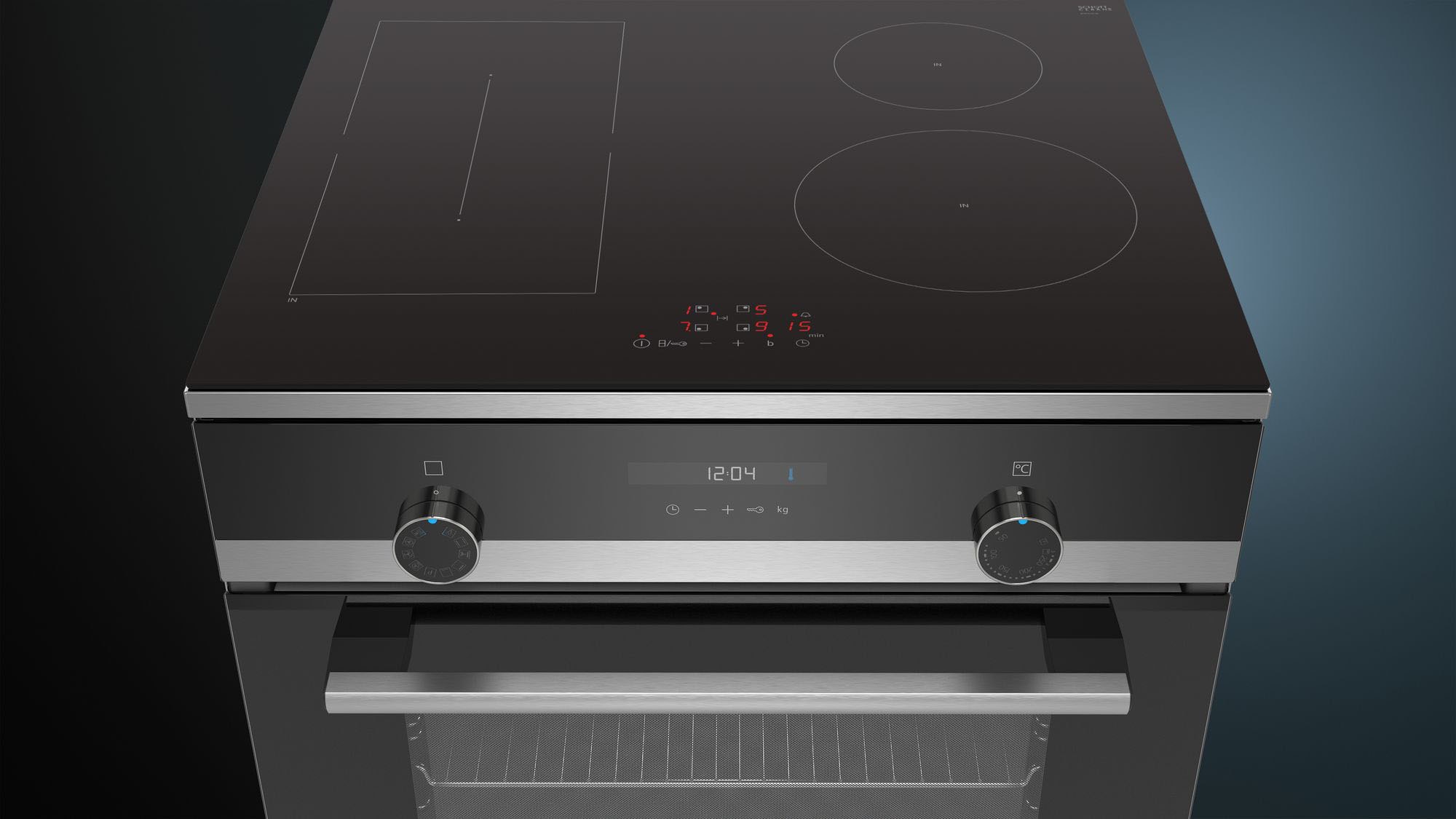 SIEMENS Induktions-Standherd »HL9S5A341«, ecoClean