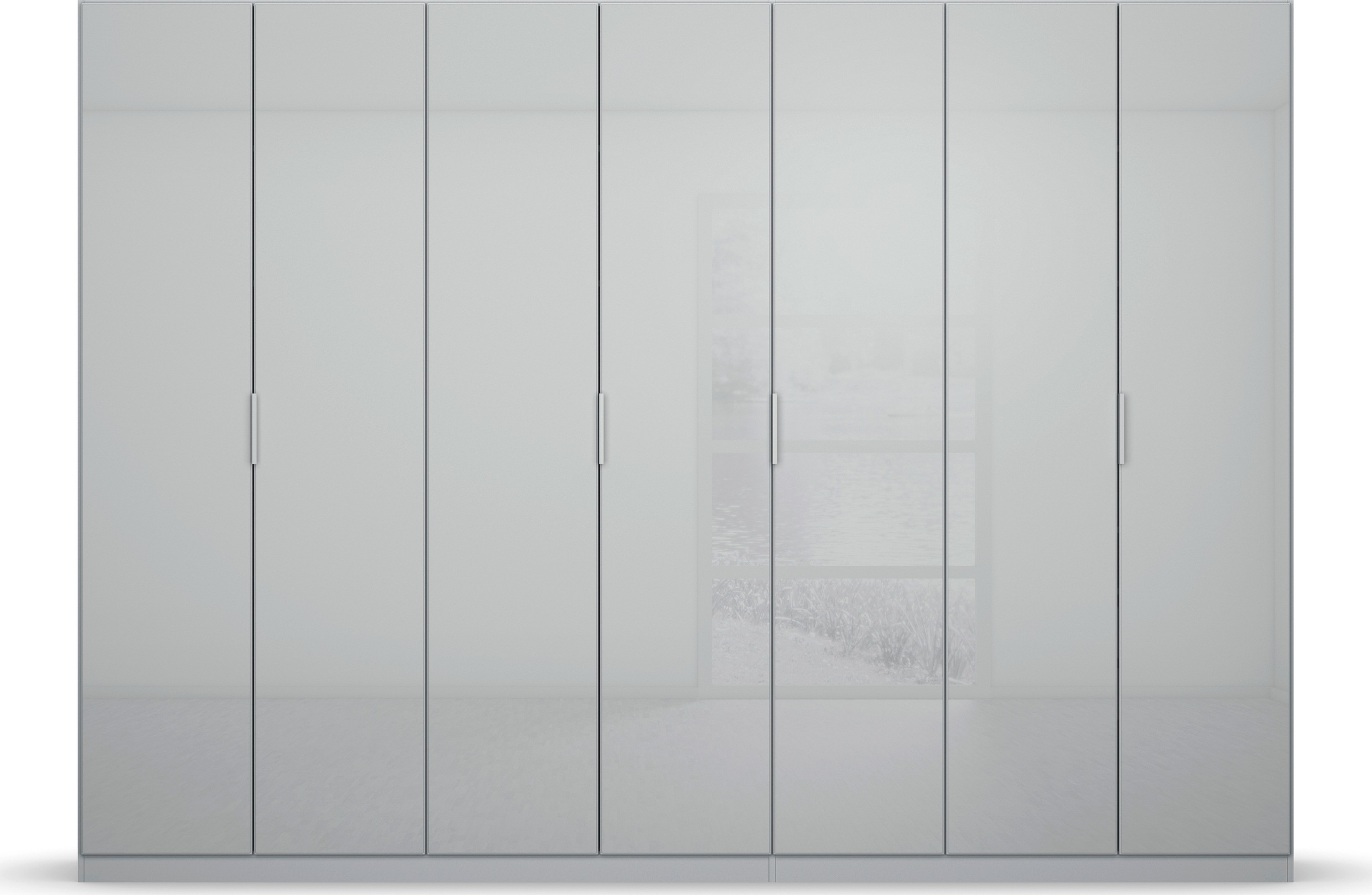 rauch Drehtürenschrank »Kleiderschrank Schrank Garderobe KOLUNA mit hochwertiger Glasfront«, inkl. 2 Innenschubladen sowie extra Einlegeböden MADE IN GERMANY