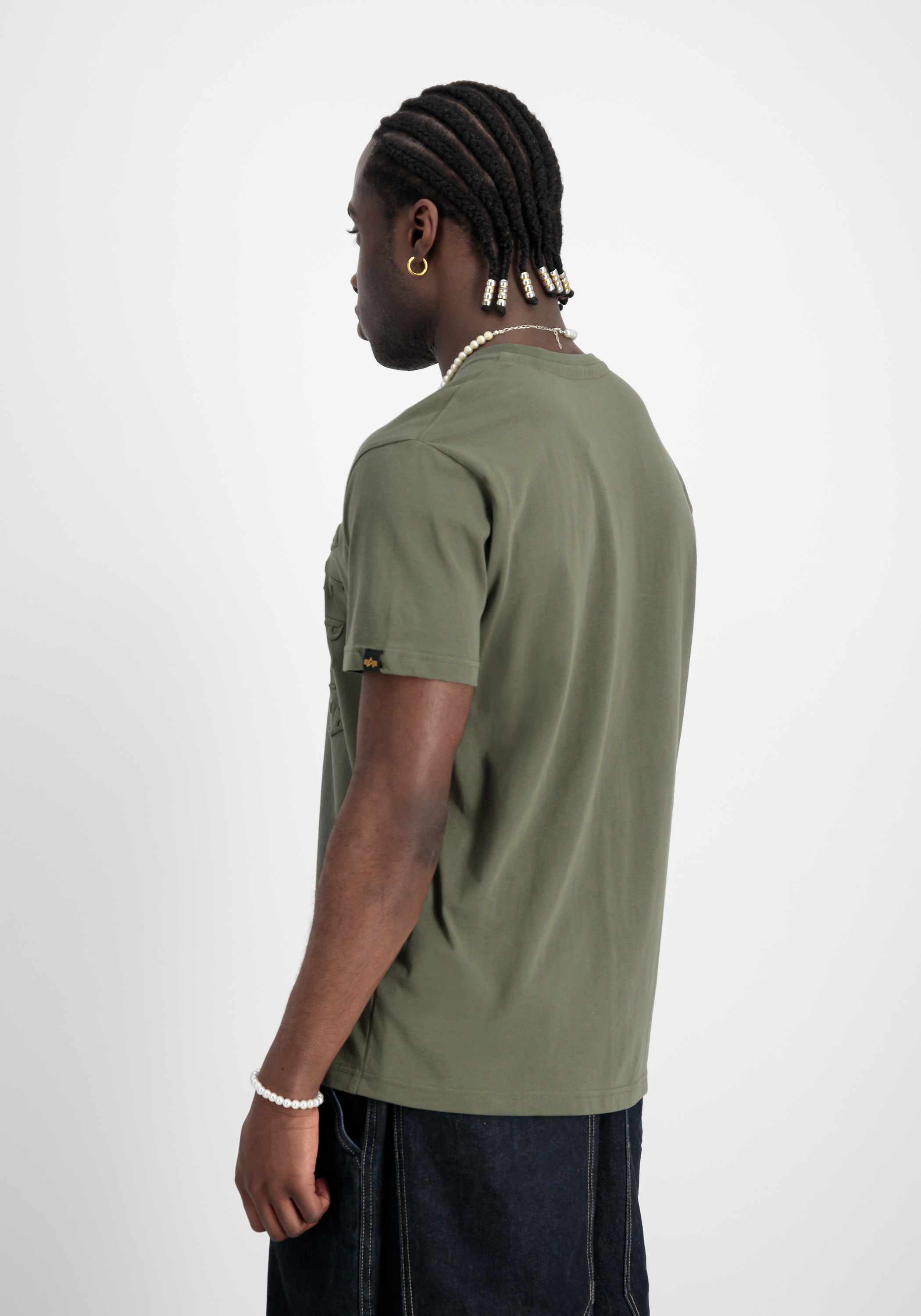 Alpha Industries T-Shirt »Alpha Industries Men - T-Shirts Embroidery T-Shirt«