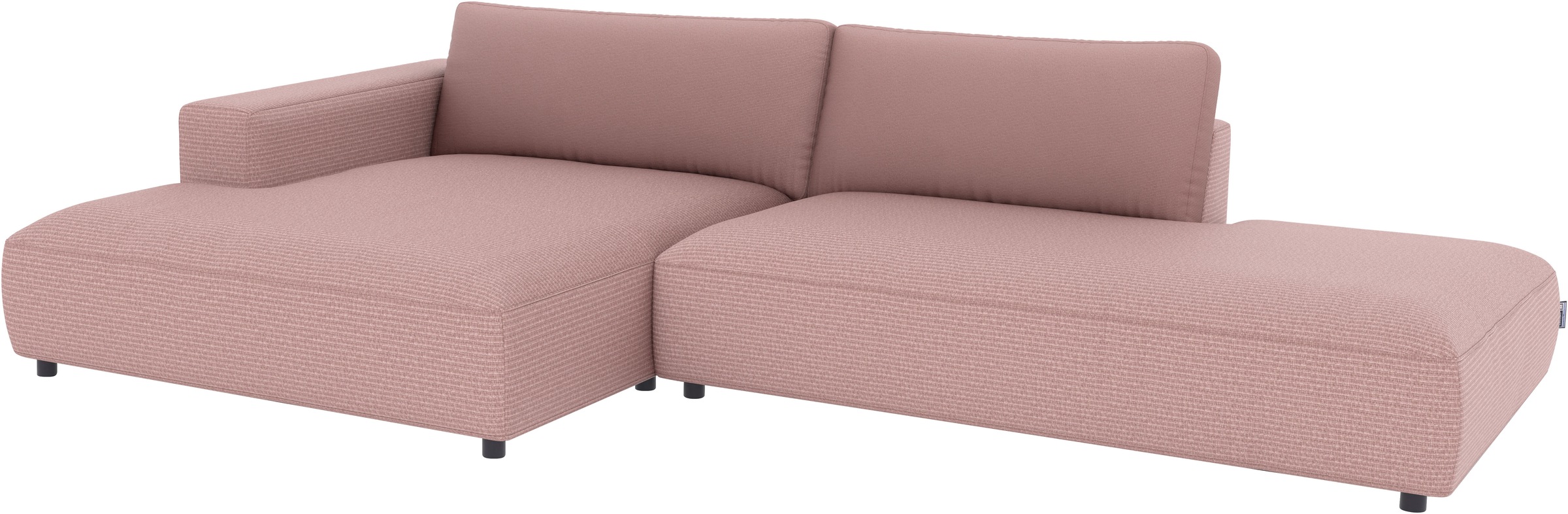 Musterring Ecksofa »Lucia«, verschiedene Farben, großer Longchair mit Armlehne, B330 x T190 cm
