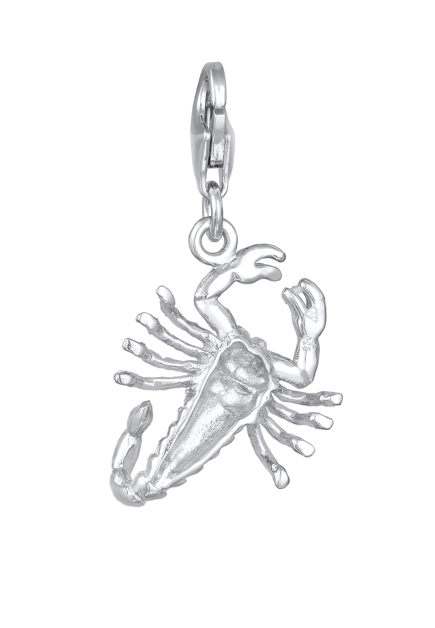 Nenalina Charm-Einhänger »Anhänger Sternzeichen Skorpion Tier 925 Silber«