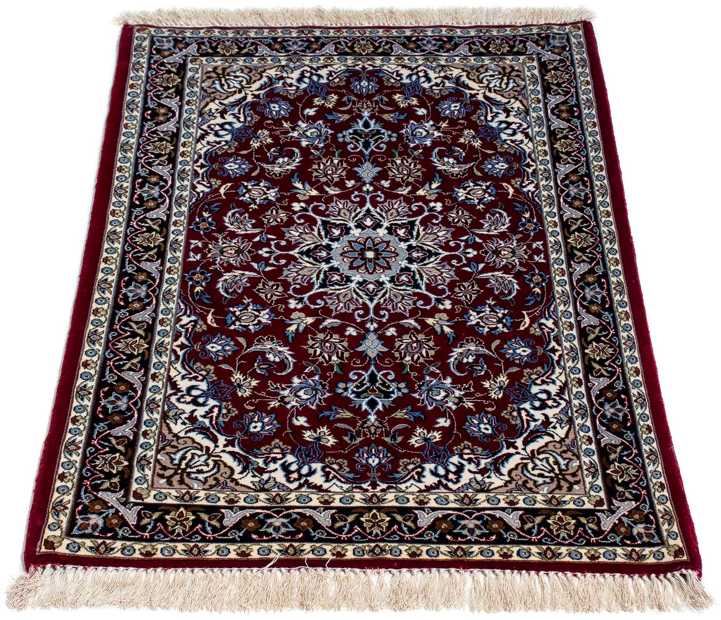 morgenland Orientteppich »Perser - Isfahan - Premium - 108 x 70 cm - dunkel günstig online kaufen