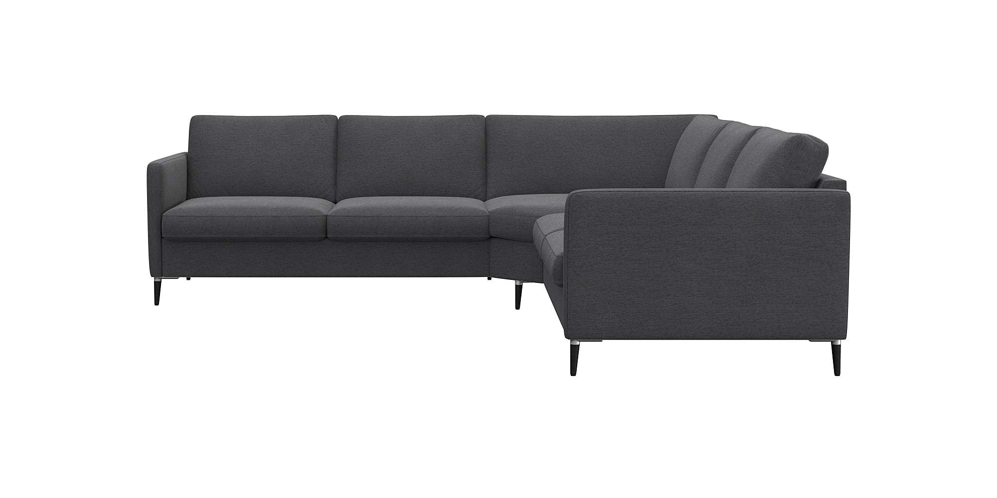 FLEXLUX Ecksofa »Fiore, gleichschenklig, super Sitzkomfort durch Kaltschaum günstig online kaufen