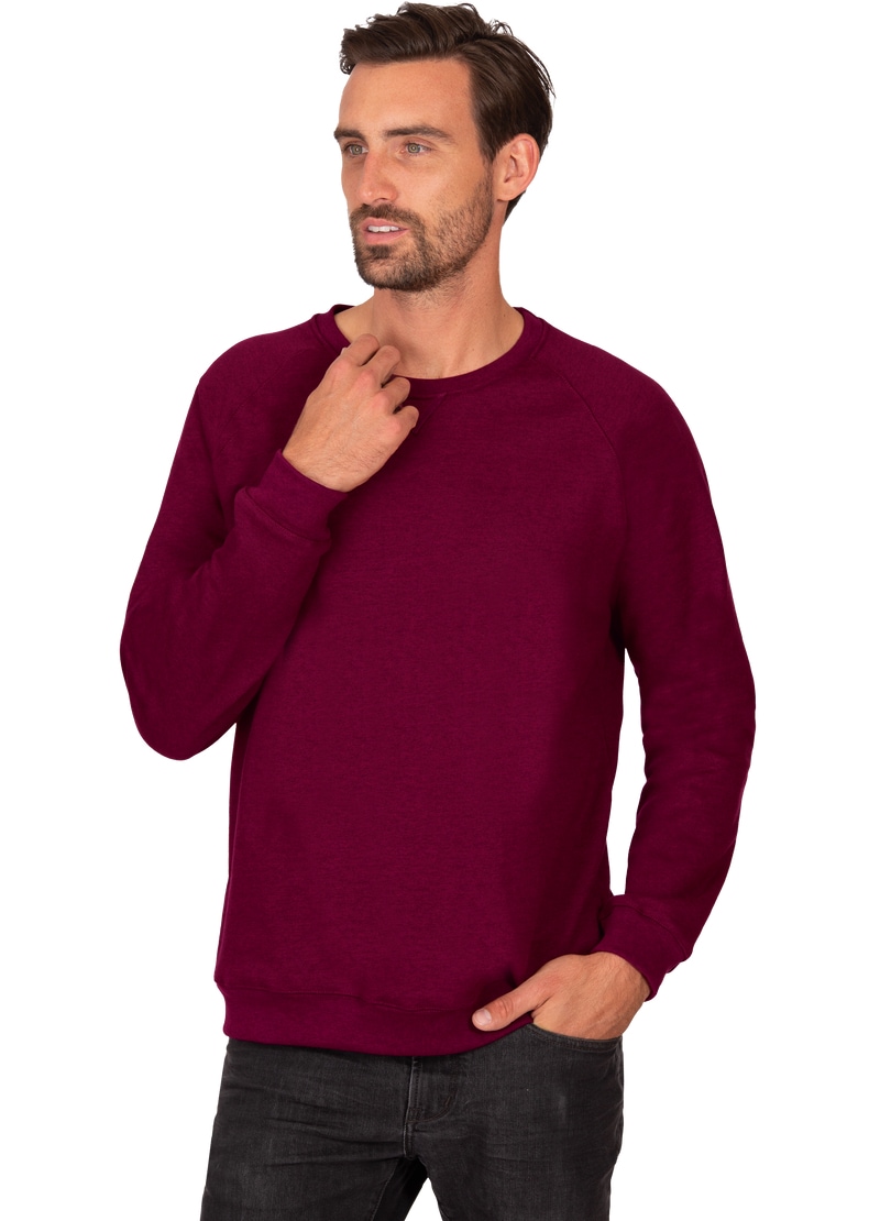 Sweatshirt »TRIGEMA angerauter Innenseite« Trigema mit bei online Sweatshirt