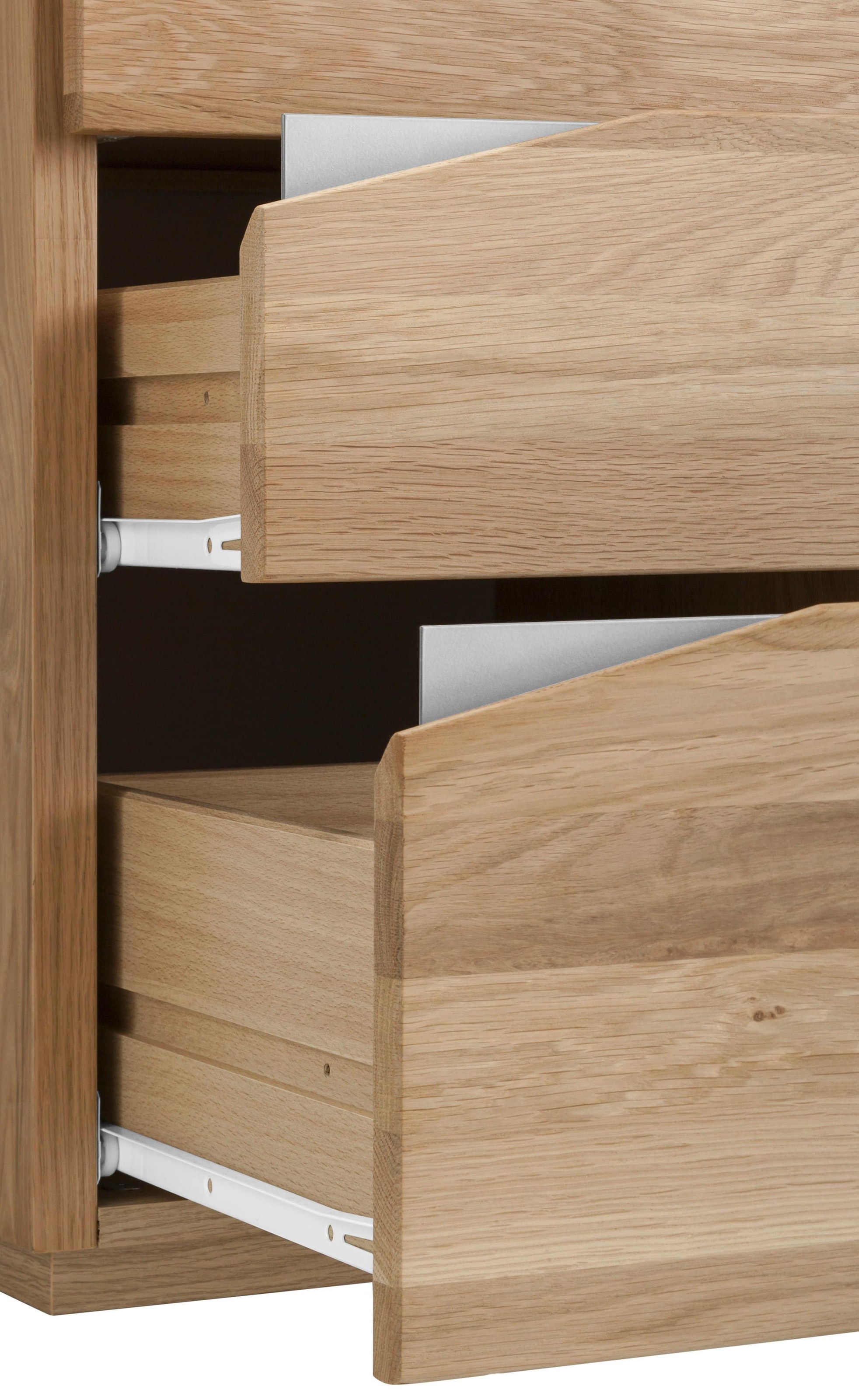VOGL Möbelfabrik Schreibtisch »Erik«, mit Schweizer Kante, teilmassiv, Breite 150 cm, Made in Germany