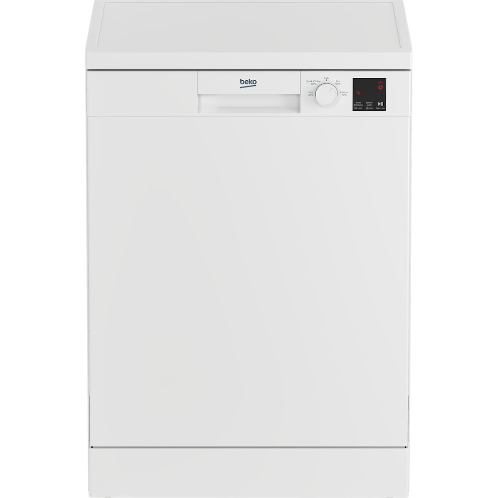 BEKO Standgeschirrspüler »DFN04321W«, DFN04321W, 12,9 l, 13 Maßgedecke