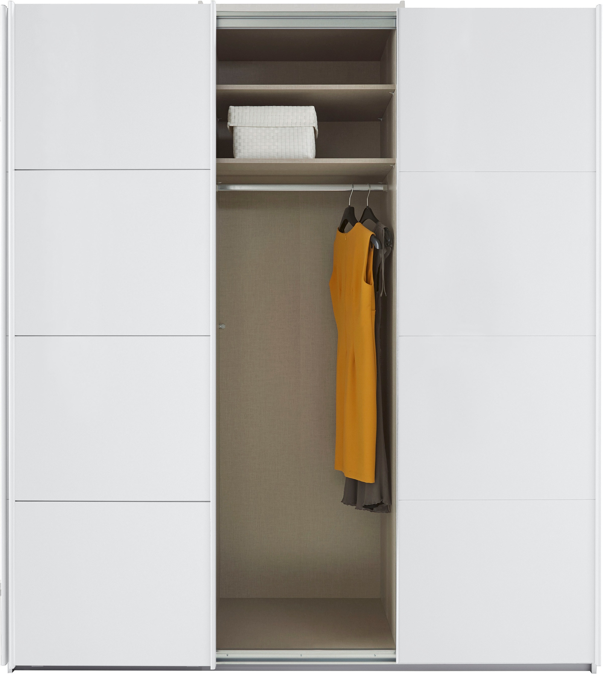 rauch Schwebetürenschrank »Kleiderschrank Schrank Garderobe TOPSELLER OTELI inkl. Inneneinteilung«, mit 3 Innenschubladen sowie zusätzlichen Einlegeböden MADE IN GERMANY